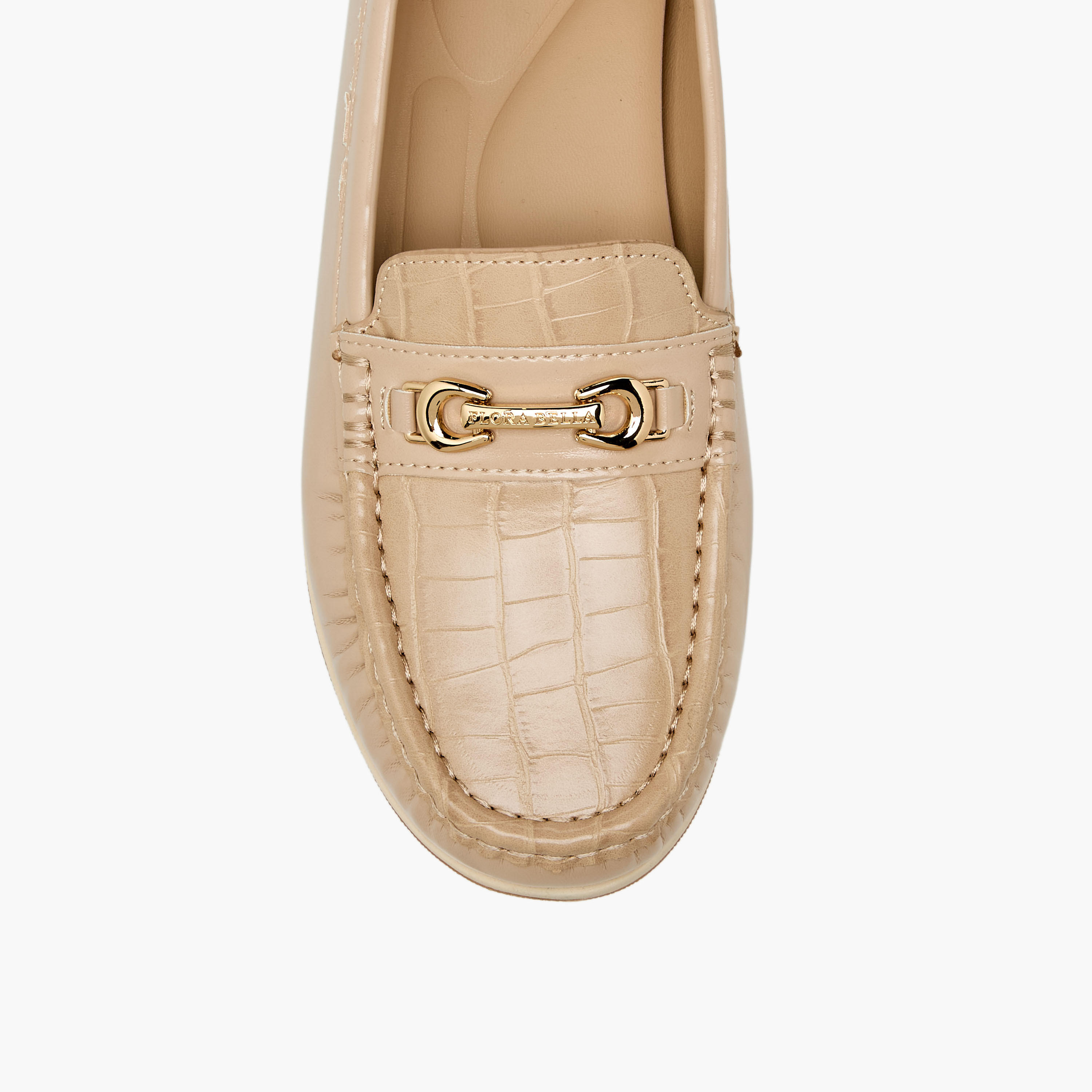 Flora Bella Women Textured Slip-On Loafers-women-shoes-flats-loafers-image-5