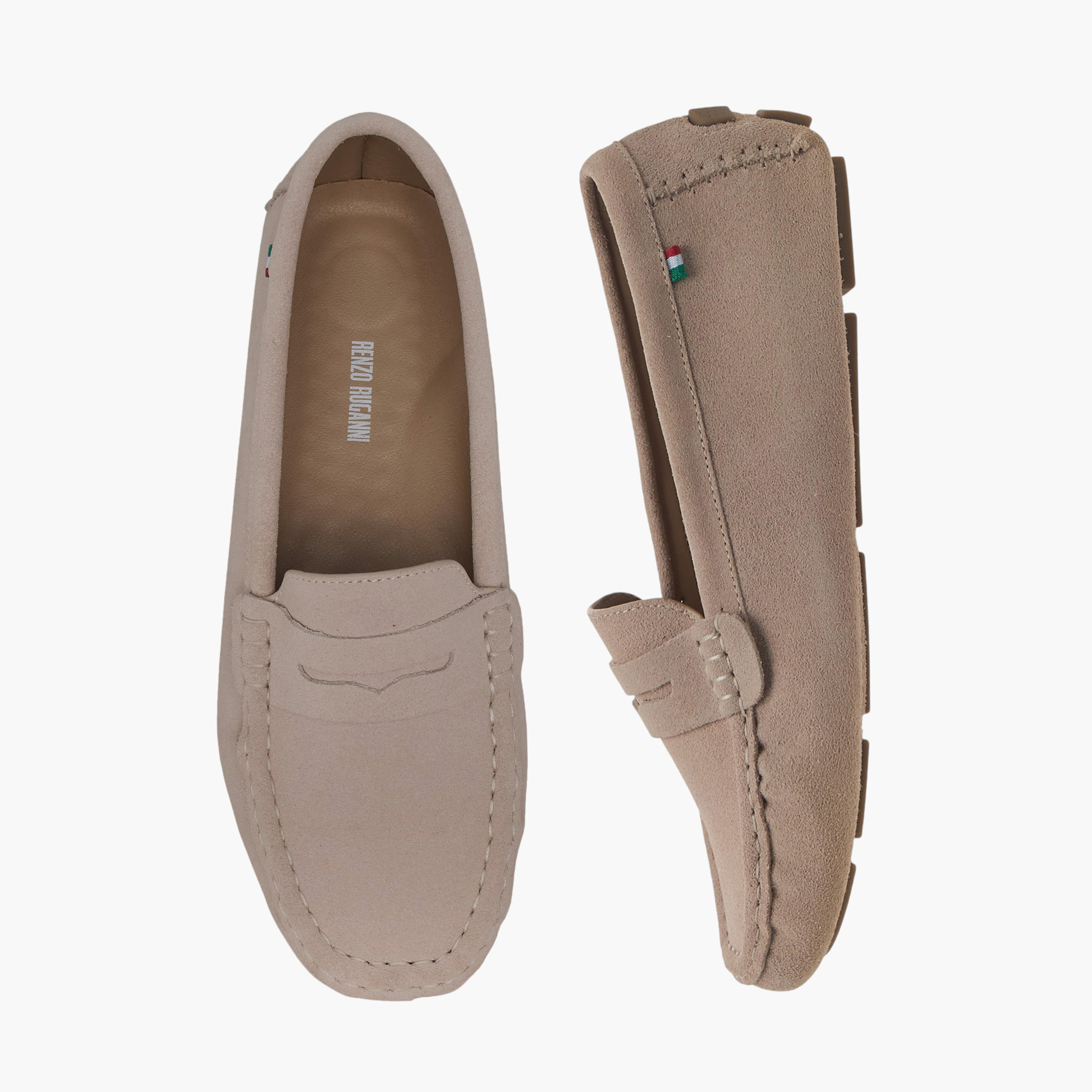 Renzo Ruganni Women Slip-On Moccasins-women-shoes-flats-loafers-image-1