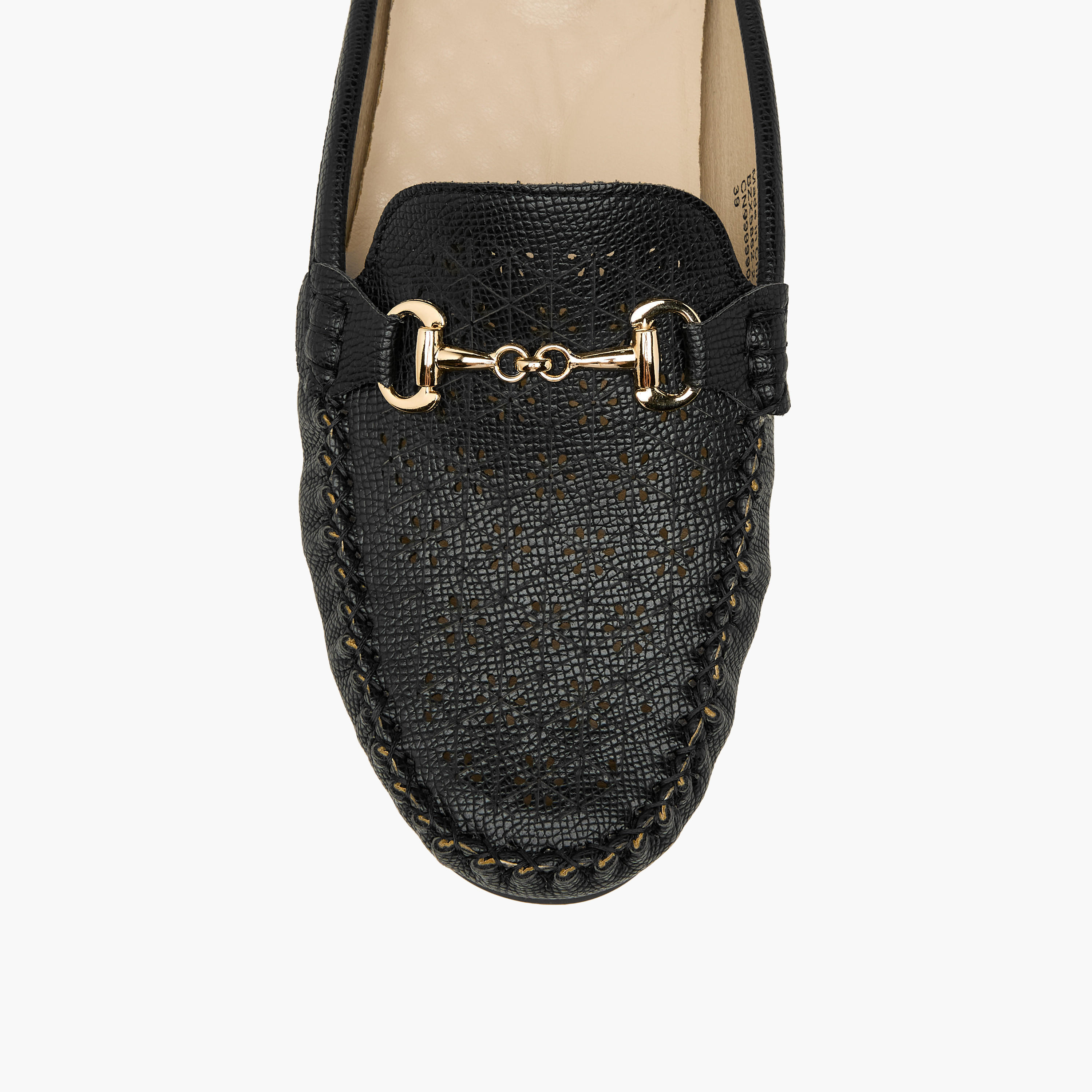 Le Confort Women Perforated Slip-On Mules-women-shoes-flats-mules-image-4