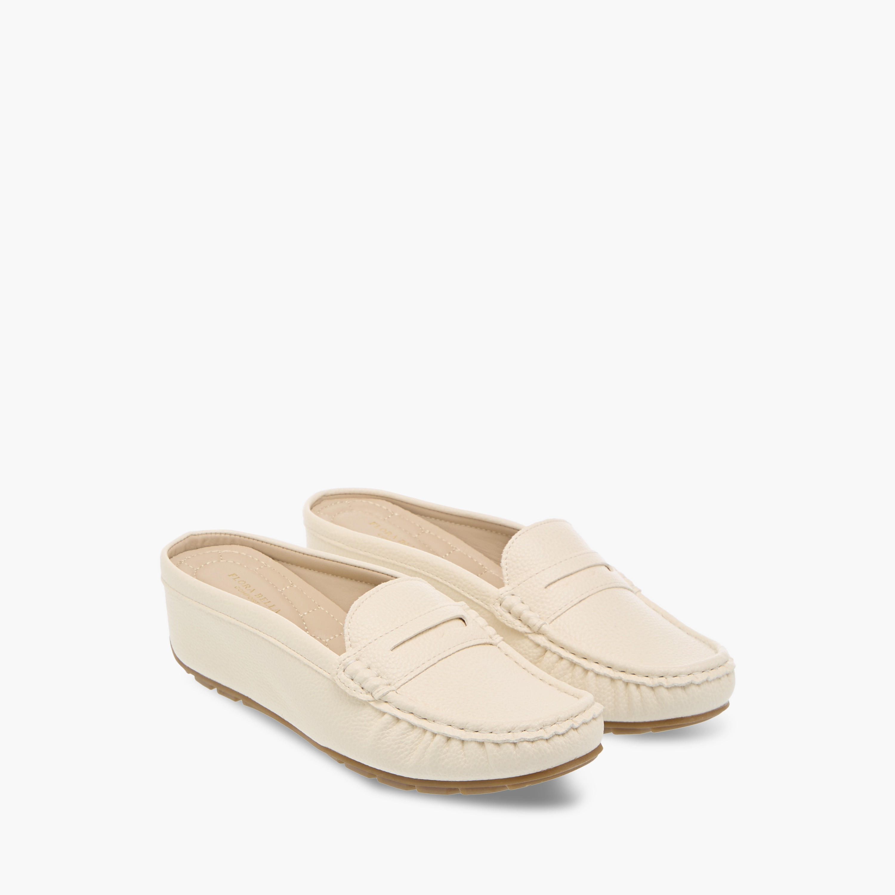 Flora Bella Cutout Detail Slip-On Comfort Mules-women-shoes-loafersandmoccasins-image-1
