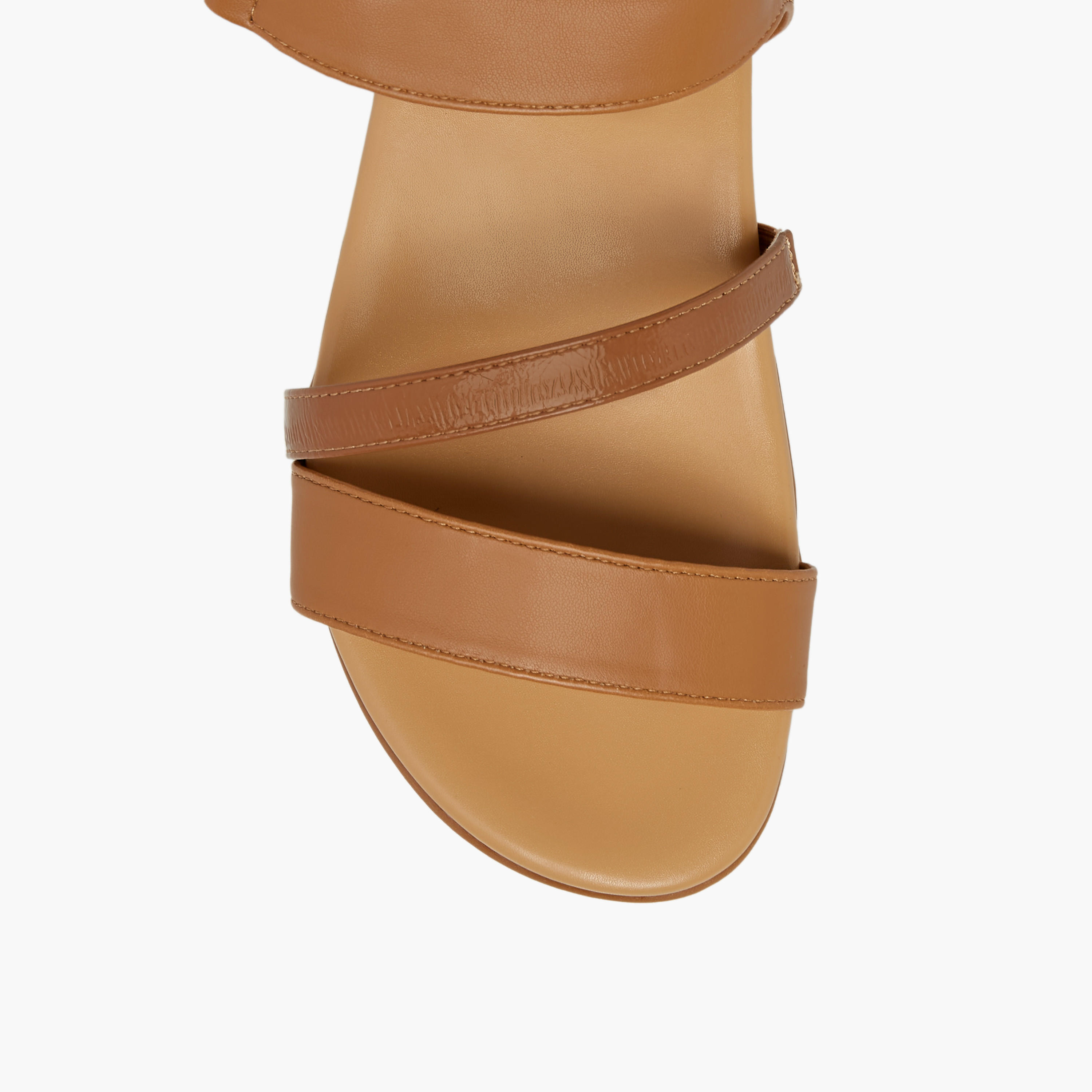 Le Confort Strappy Sandals with Hook and Loop Closure-women-shoes-sandals-heeled-image-4