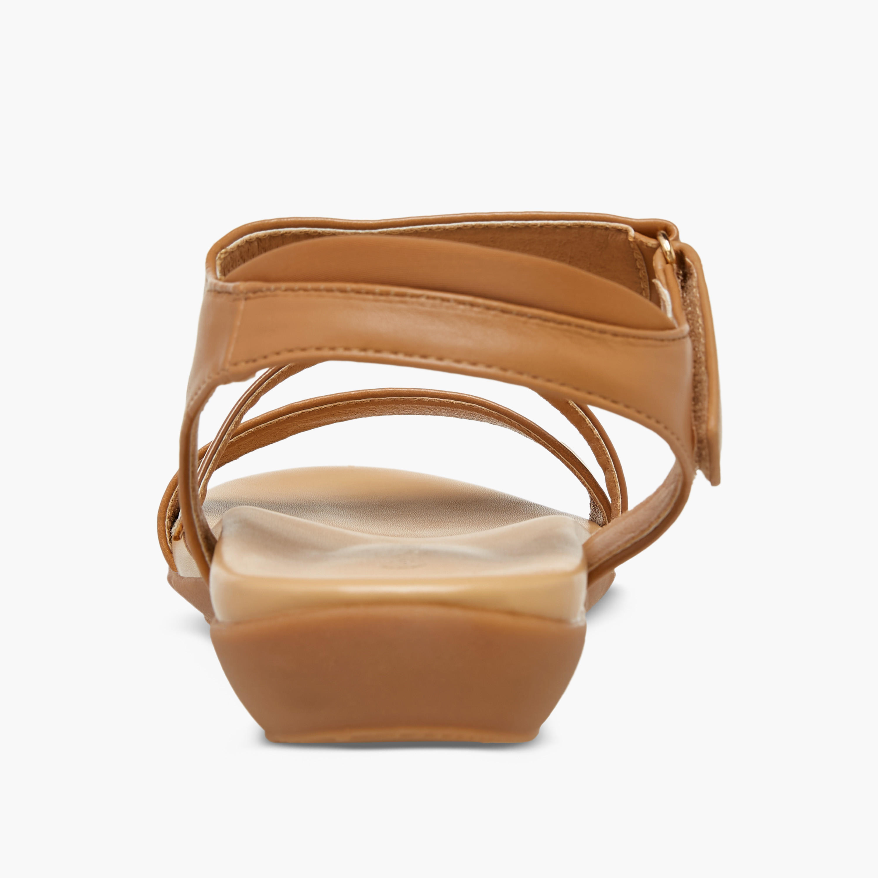 Le Confort Strappy Sandals with Hook and Loop Closure-women-shoes-sandals-heeled-image-5