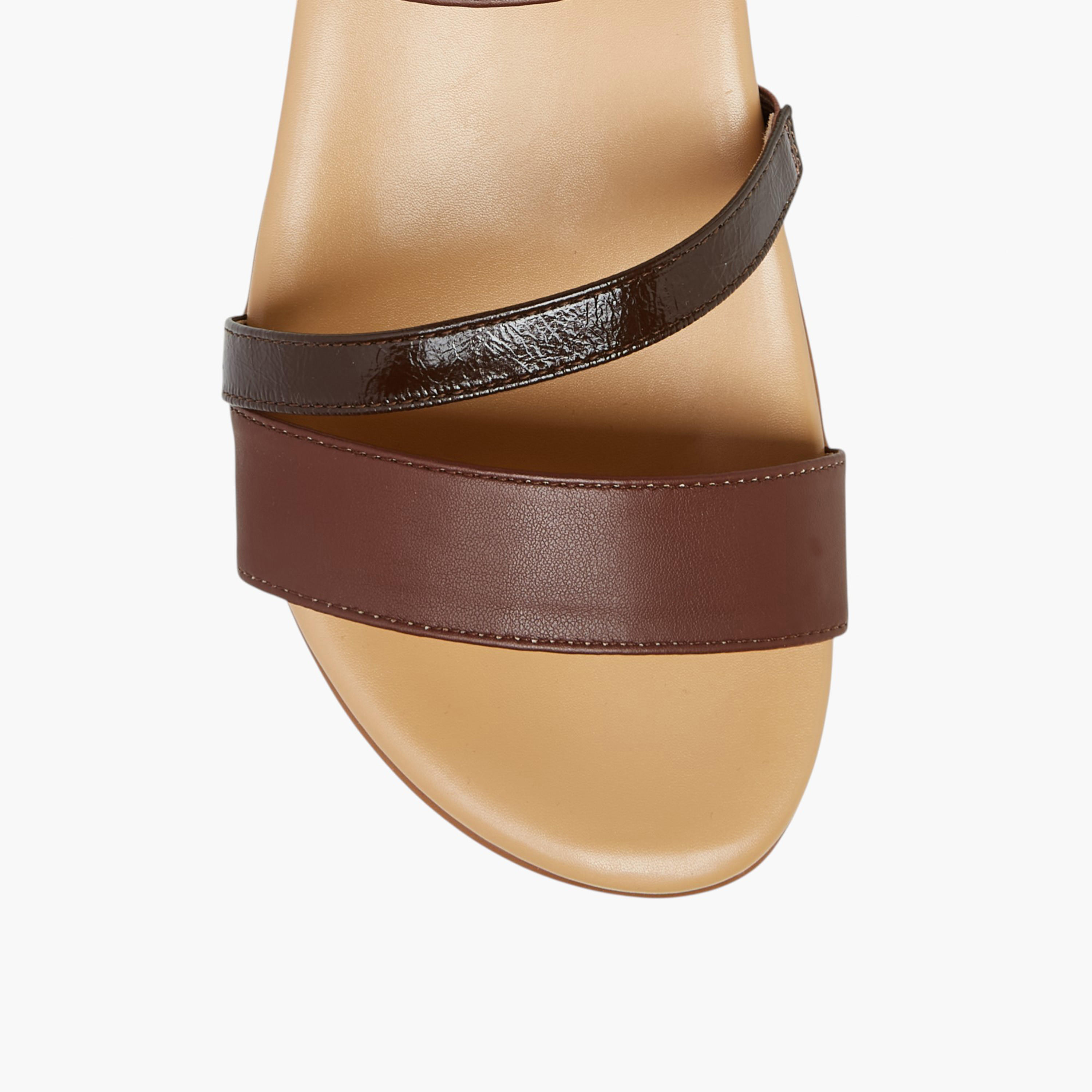 Le Confort Strappy Sandals with Hook and Loop Closure-women-shoes-sandals-heeled-image-4
