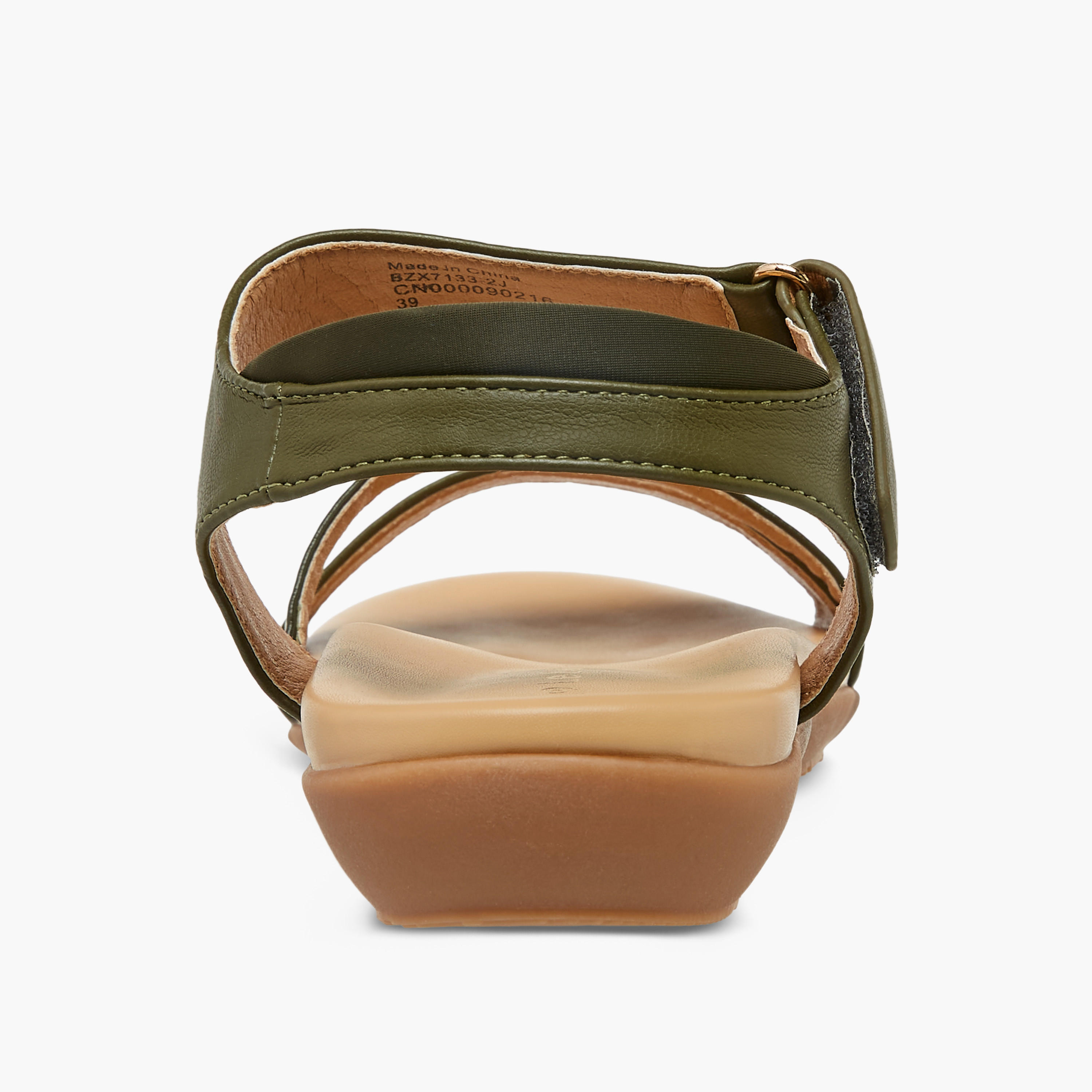 Le Confort Strappy Sandals with Hook and Loop Closure-women-shoes-sandals-heeled-image-5