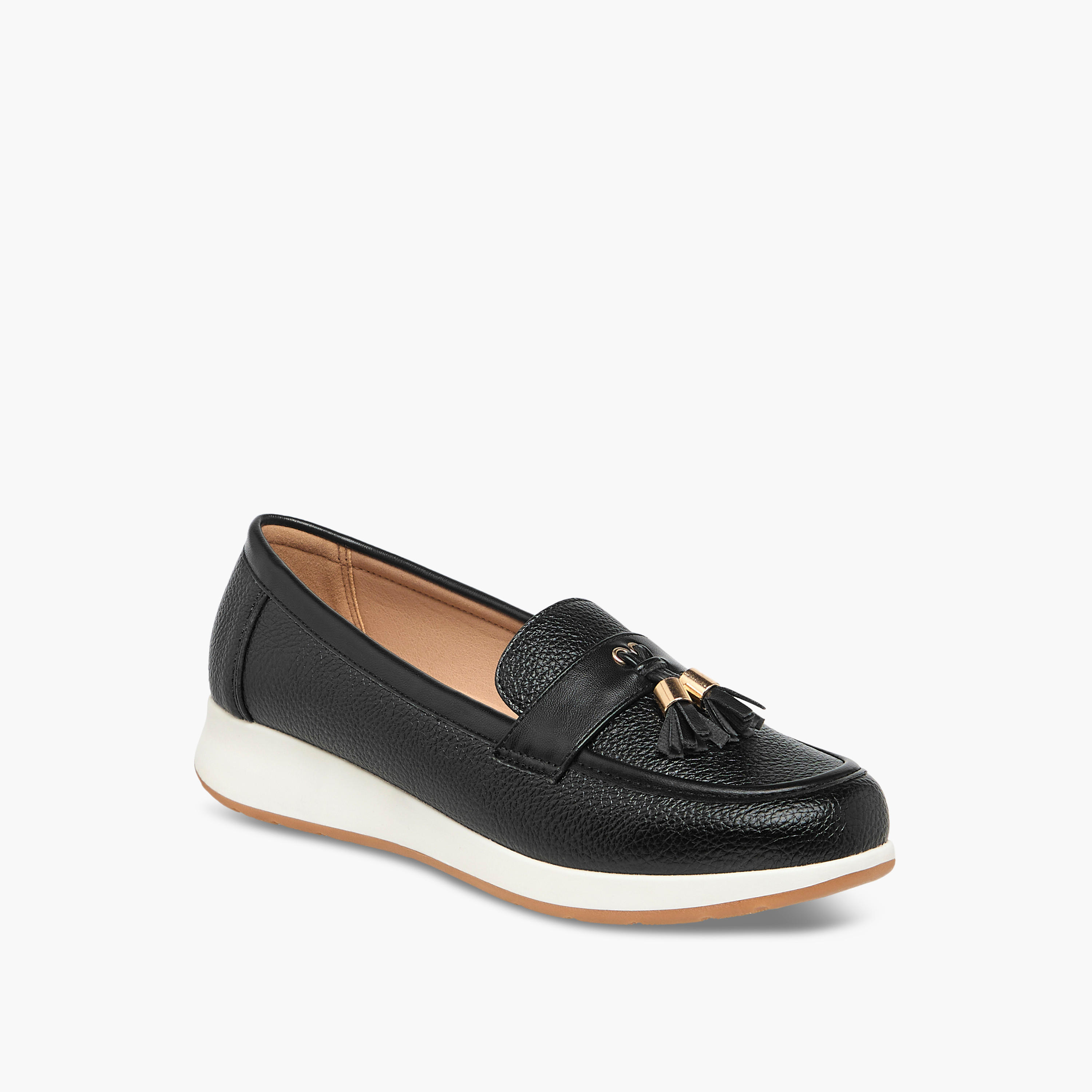 Flora Bella Womens' Slip-On Loafers with Tassel Accent-women-shoes-flats-loafers-image-2