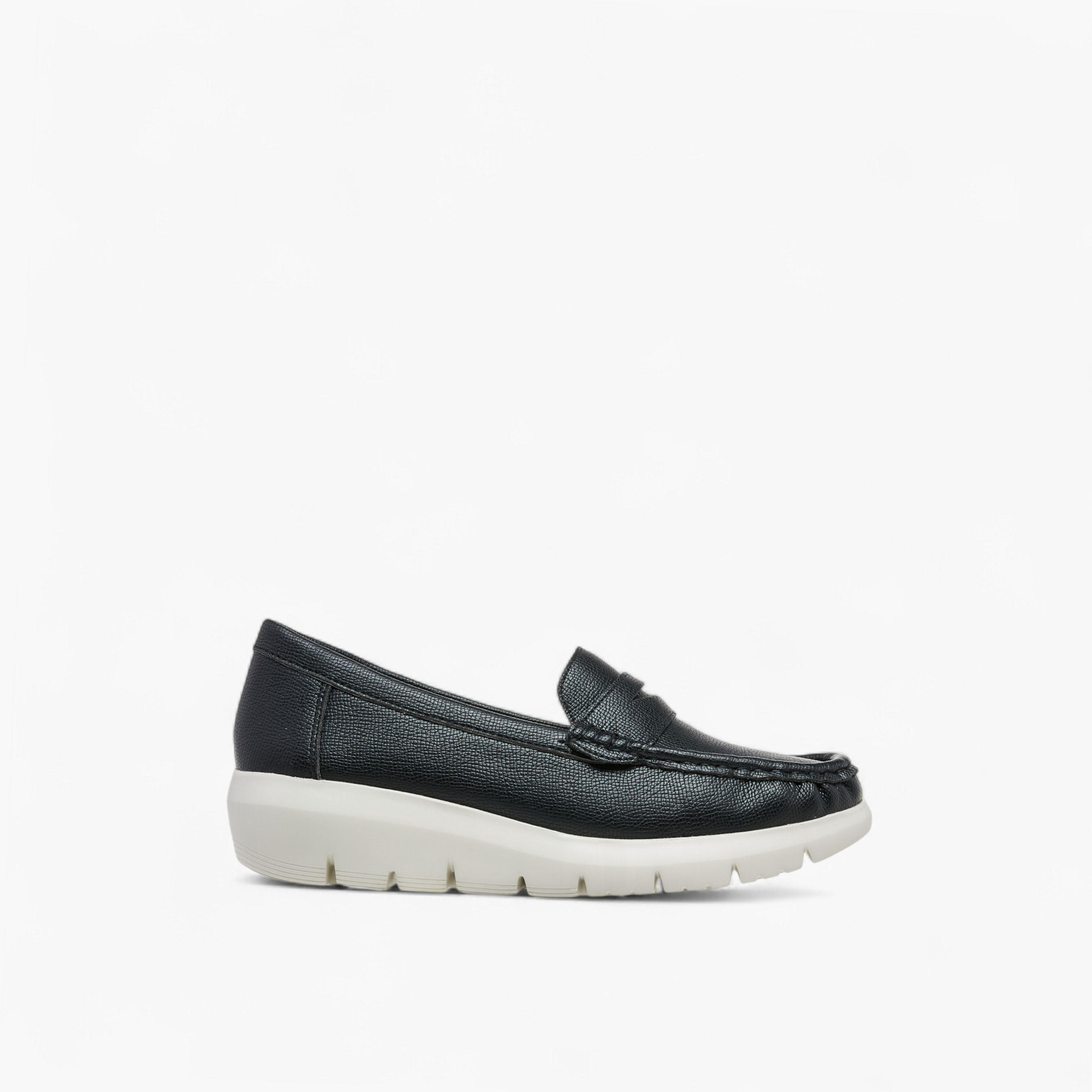Le Confort Solid Slip-On Comfort Loafers with Wedge Heel-women-shoes-loafersandmoccasins-image-3