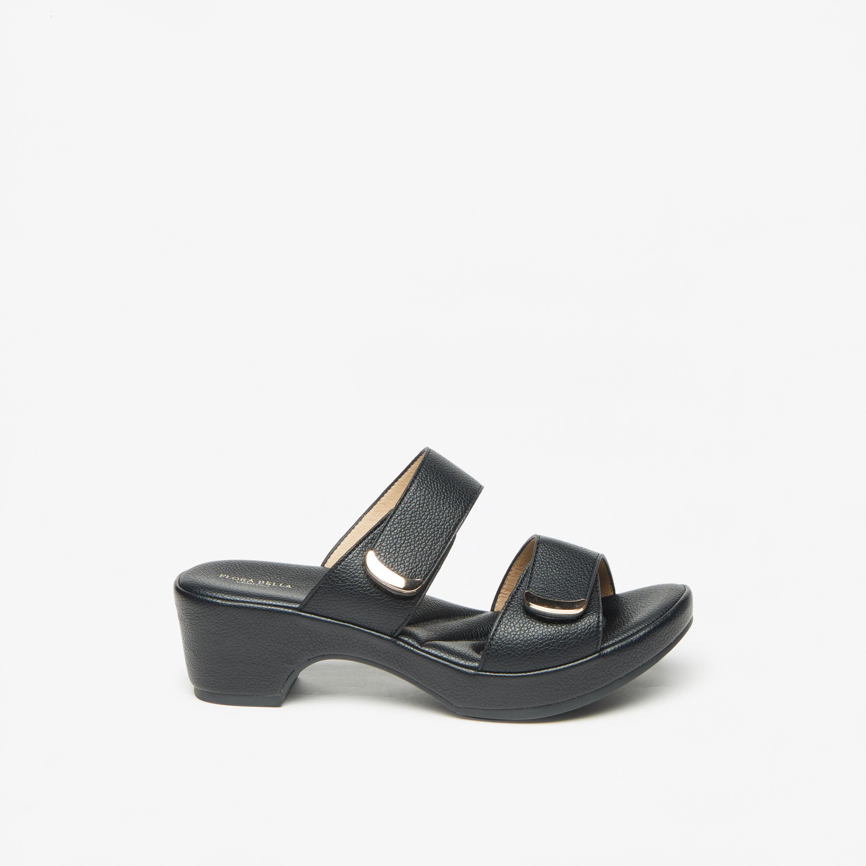 صندل بارز الملمس سهل الارتداء بكعب سميك من فلورا بيلا-women-shoes-sandals-heeled-image-2