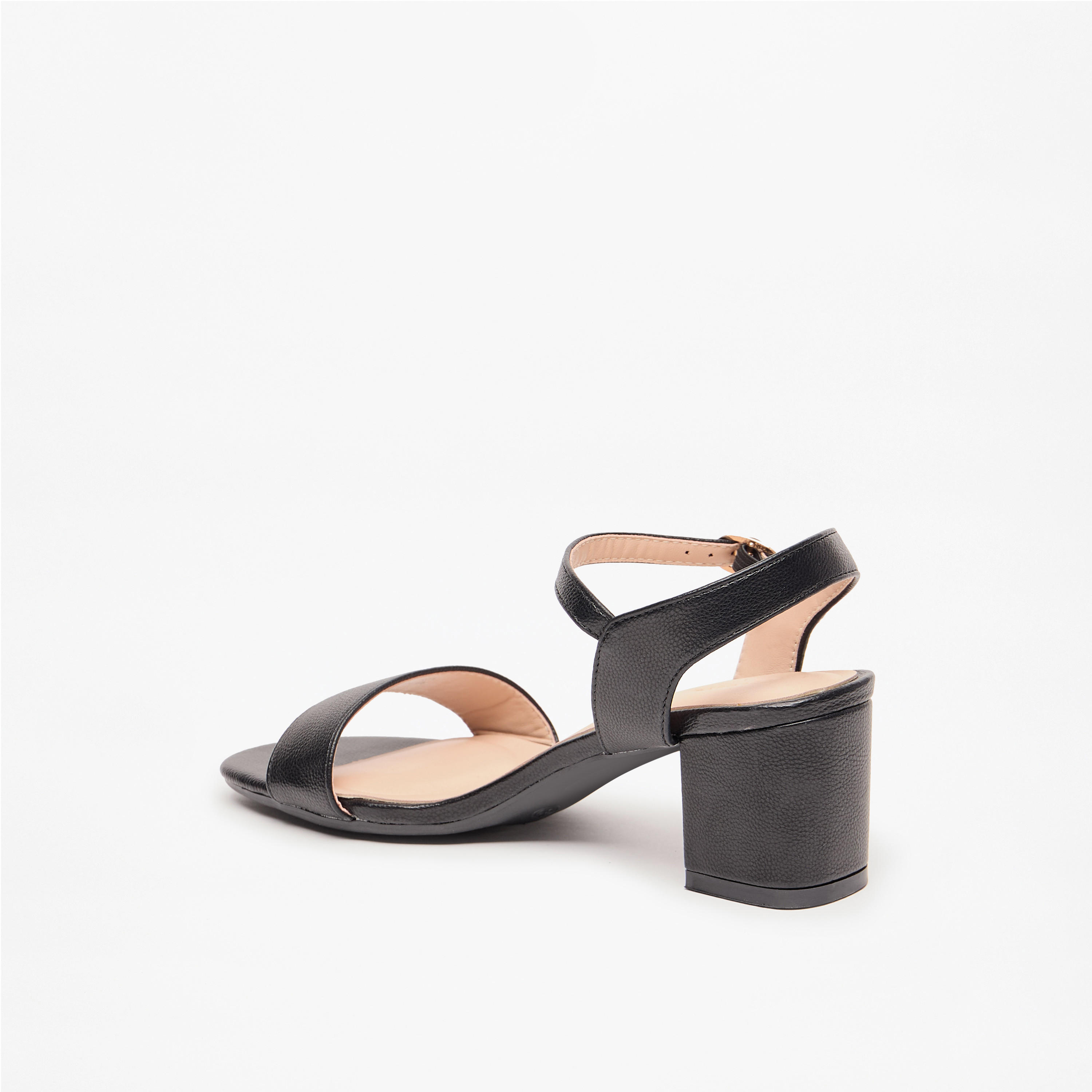 صندل سادة بكعب سميك وإبزيم إغلاق للنساء من سيليست-women-shoes-heels-image-7