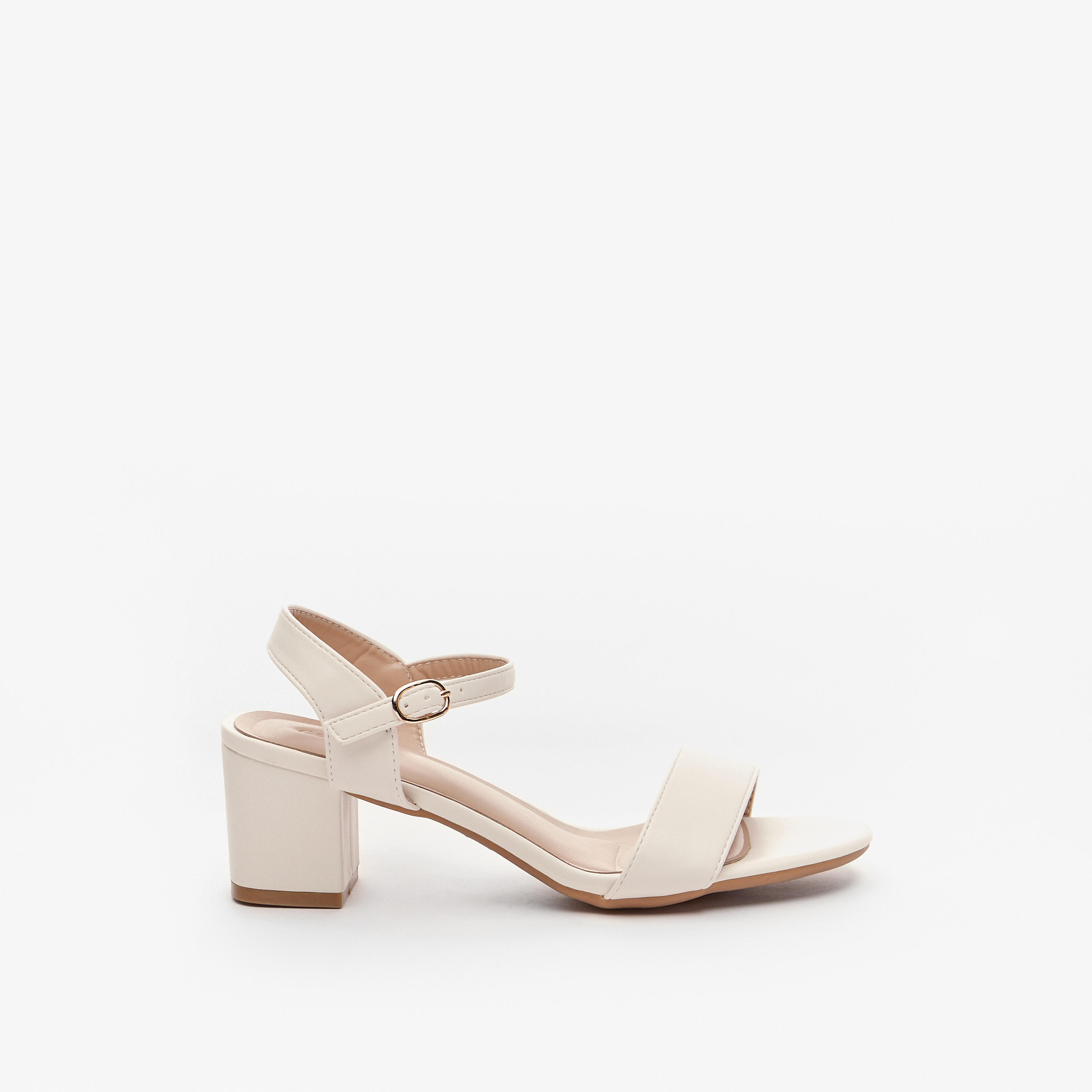 صندل سادة بكعب سميك وإبزيم إغلاق للنساء من سيليست-women-shoes-heels-image-3