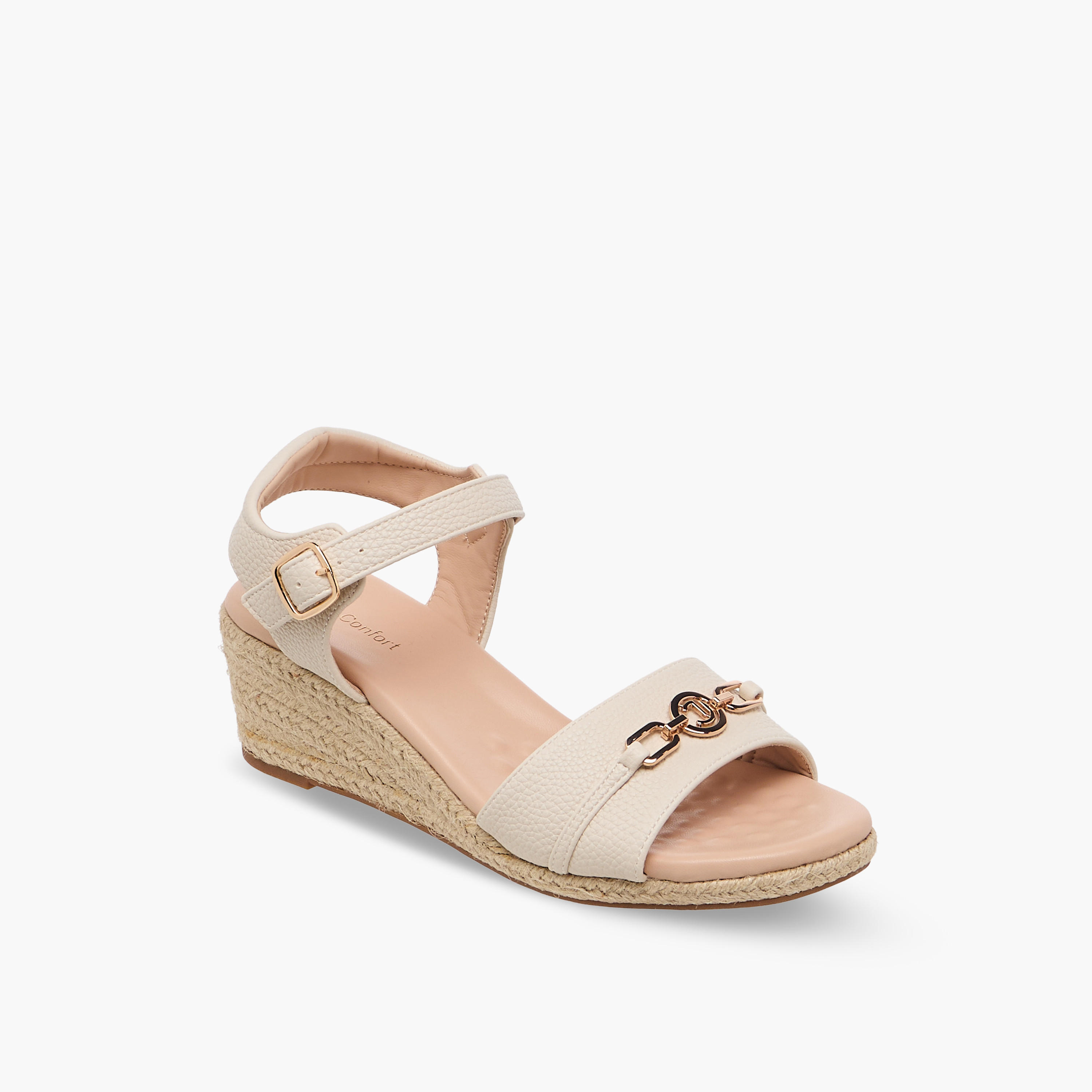 Le Confort Women Wedge Heel Sandals-women-shoes-sandals-heeled-image-2