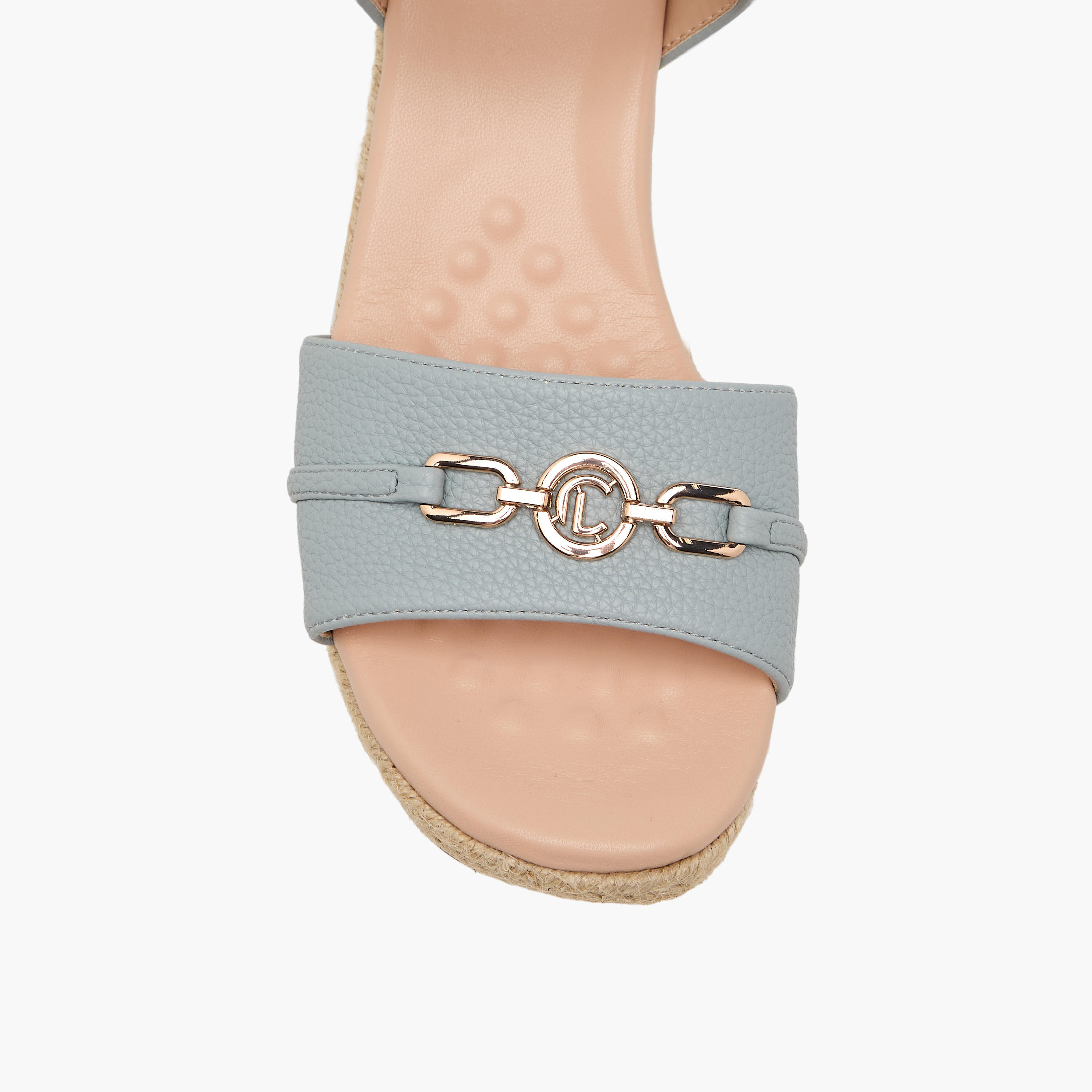 Le Confort Women Wedge Heel Sandals-women-shoes-sandals-heeled-image-4