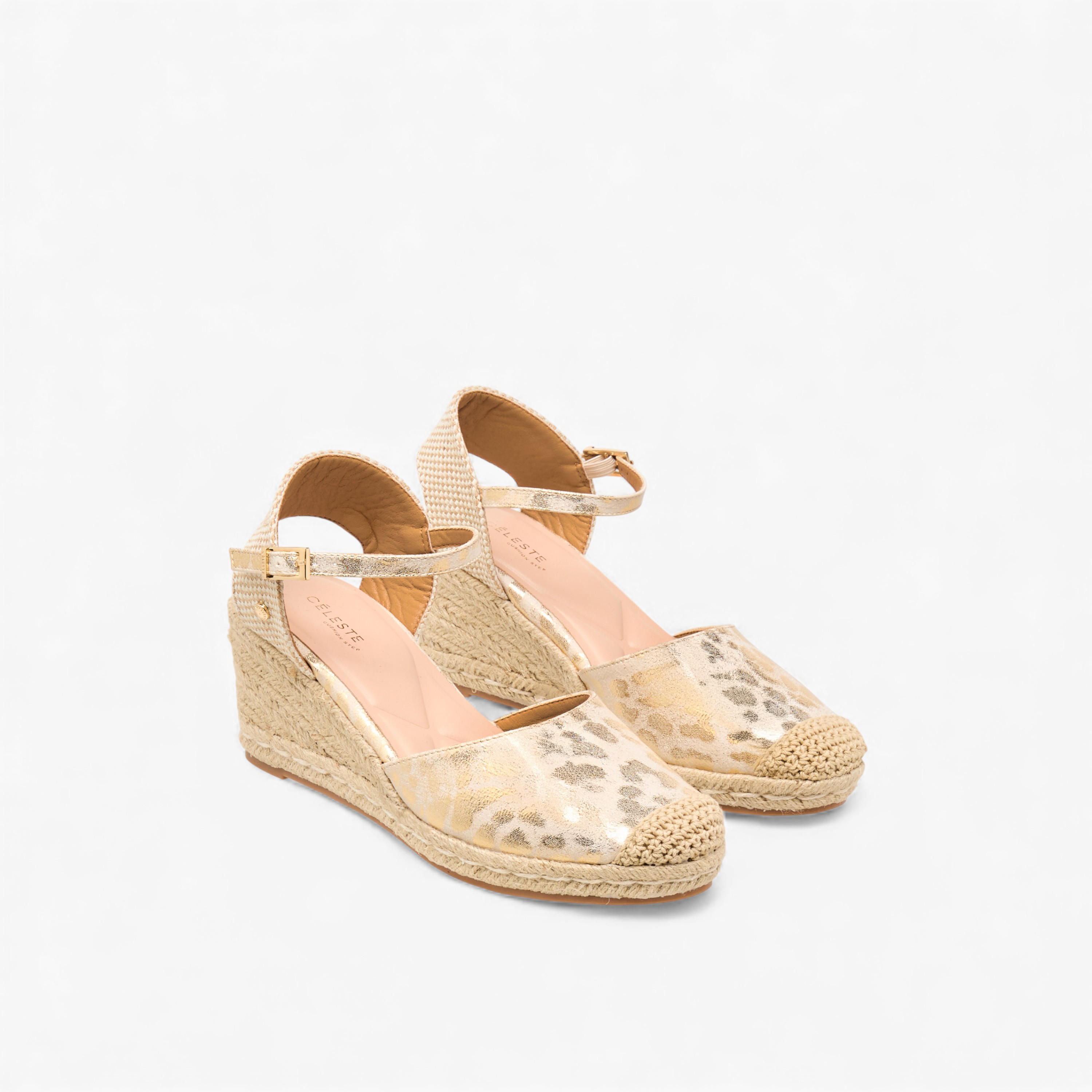 Celeste Womens Animal Print Wedge Heel Shoes-women-shoes-heels-image-1