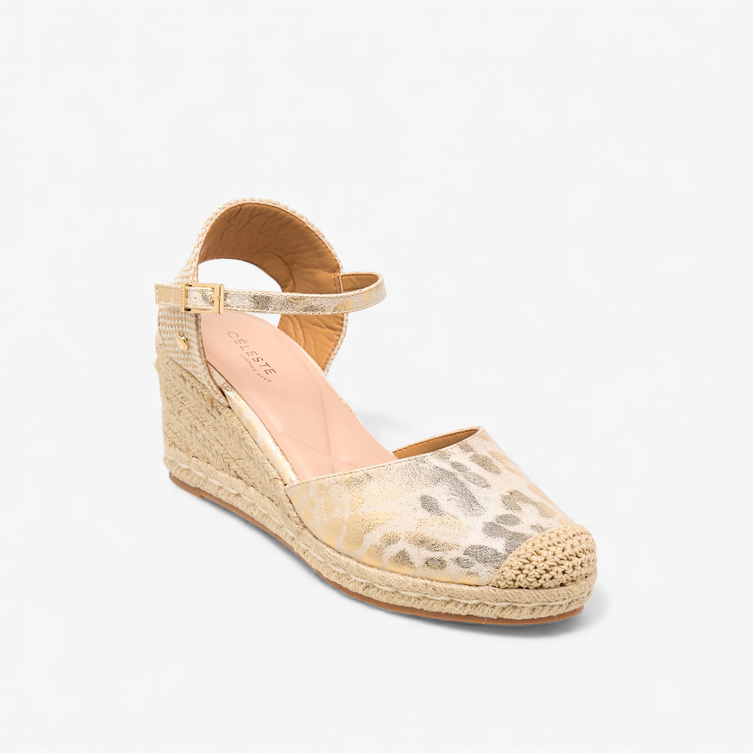 Celeste Womens Animal Print Wedge Heel Shoes-women-shoes-heels-image-2