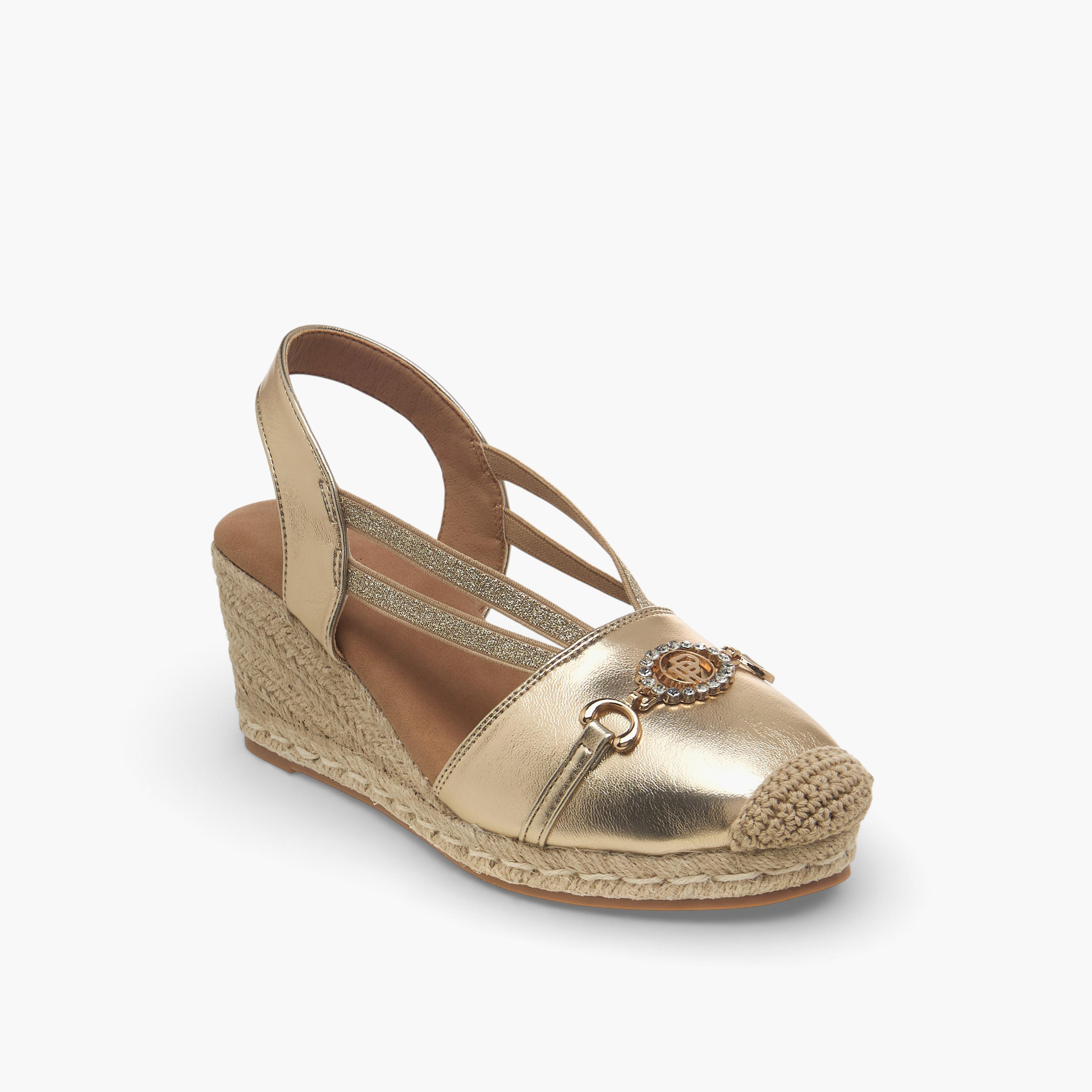 Peppermint Women Wedge Heel Espadrille Slingback Shoes-women-shoes-flats-espadrilles-image-2