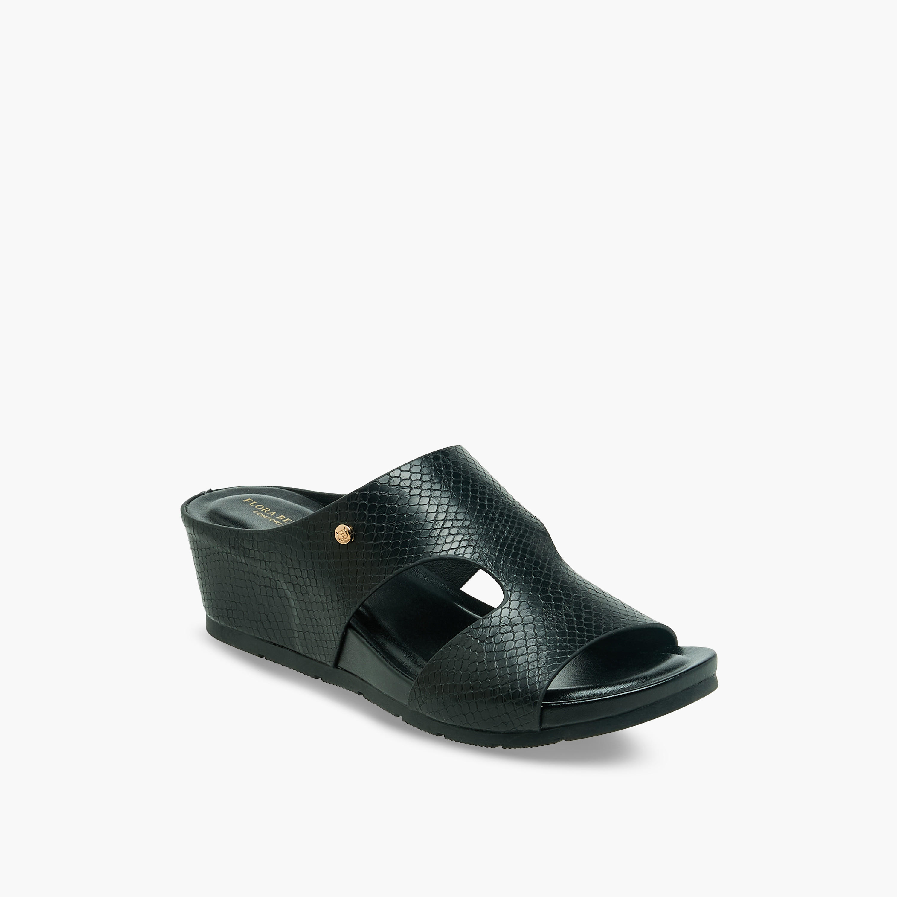 Flora Bella Women Textured Wedge Heel Sandals-women-shoes-sandals-heeled-image-2
