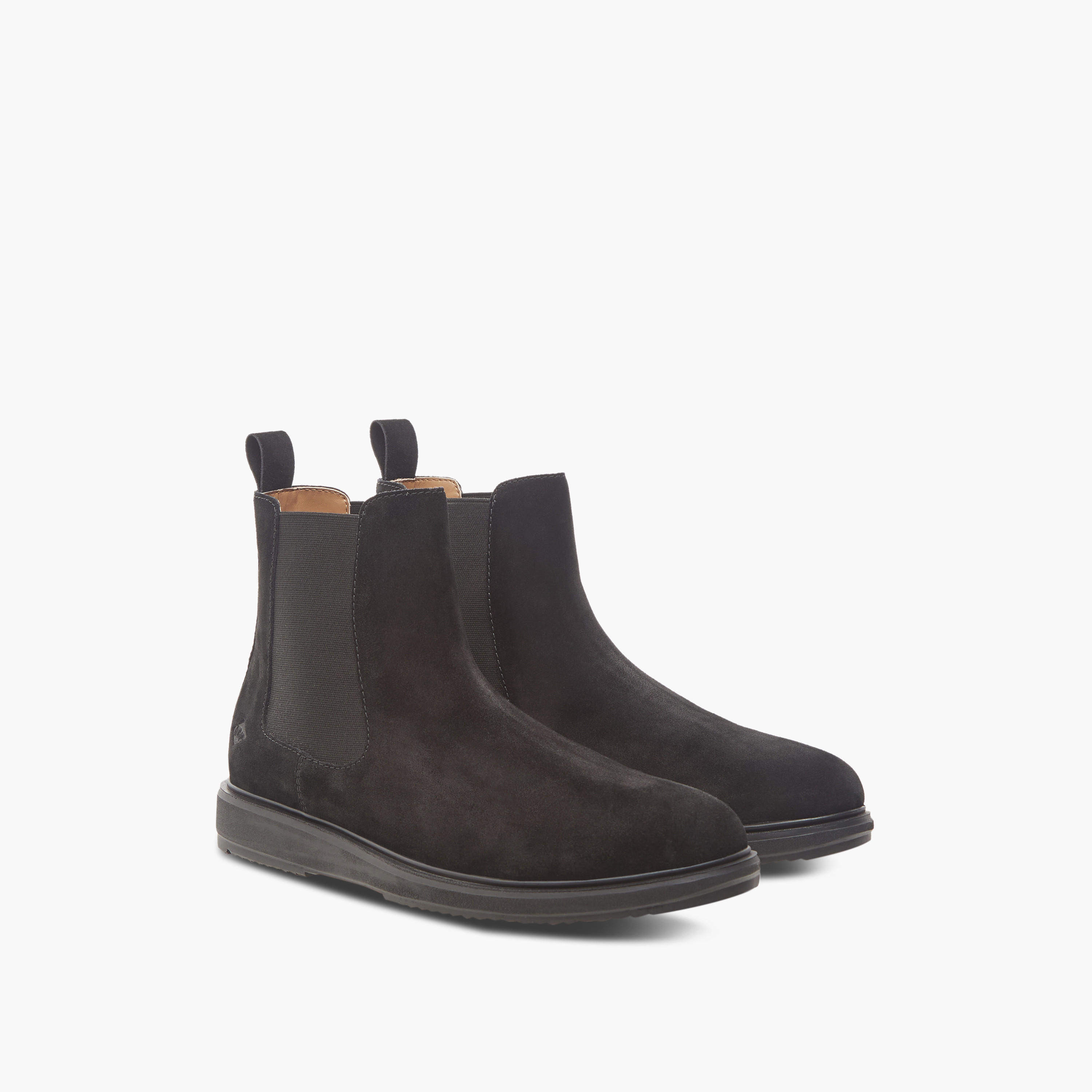 Lee Cooper Men's Solid Slip-On Chelsea Boots with Pull Tab-men-shoes-boots-image-6