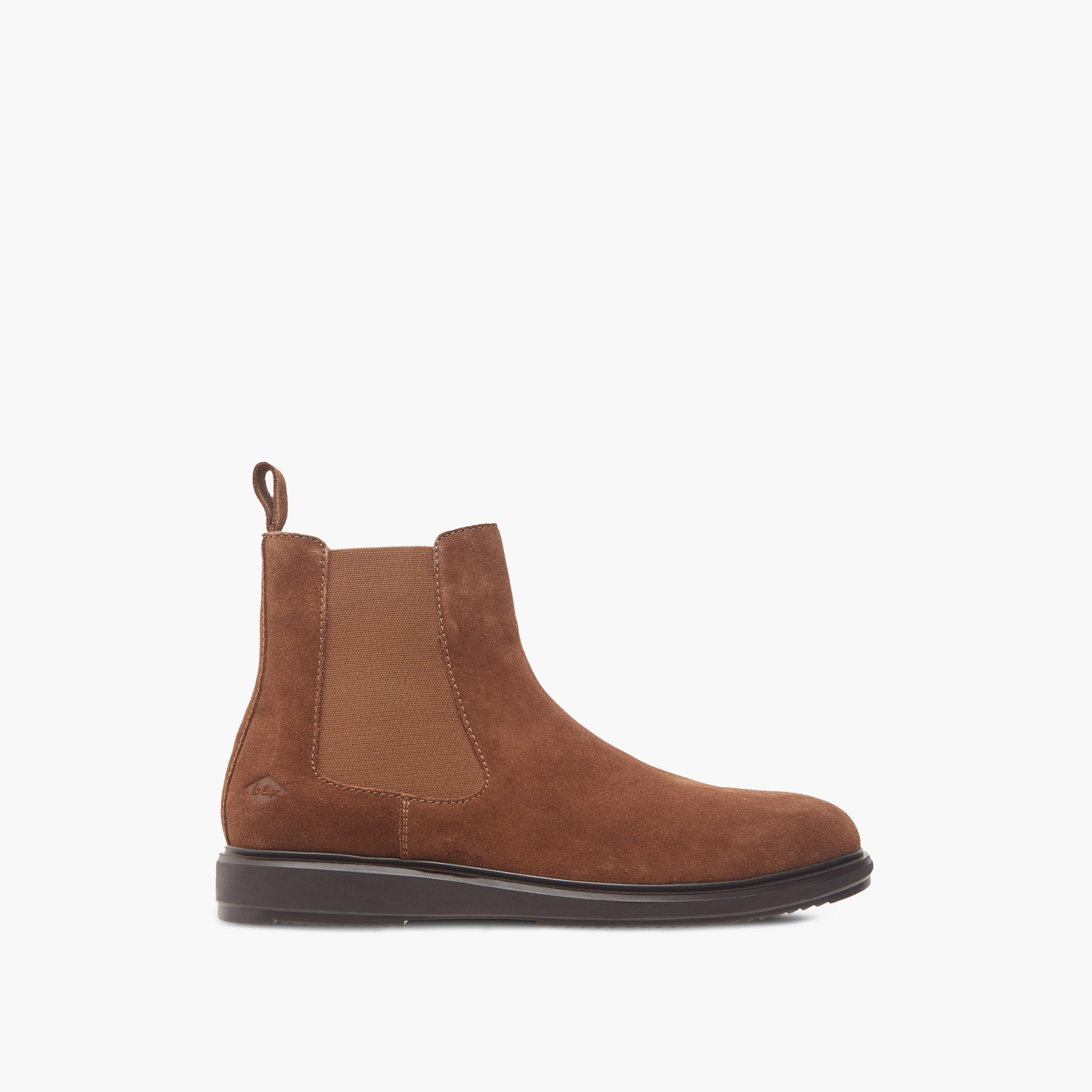 Lee Cooper Men's Solid Slip-On Chelsea Boots with Pull Tab-men-shoes-boots-image-3