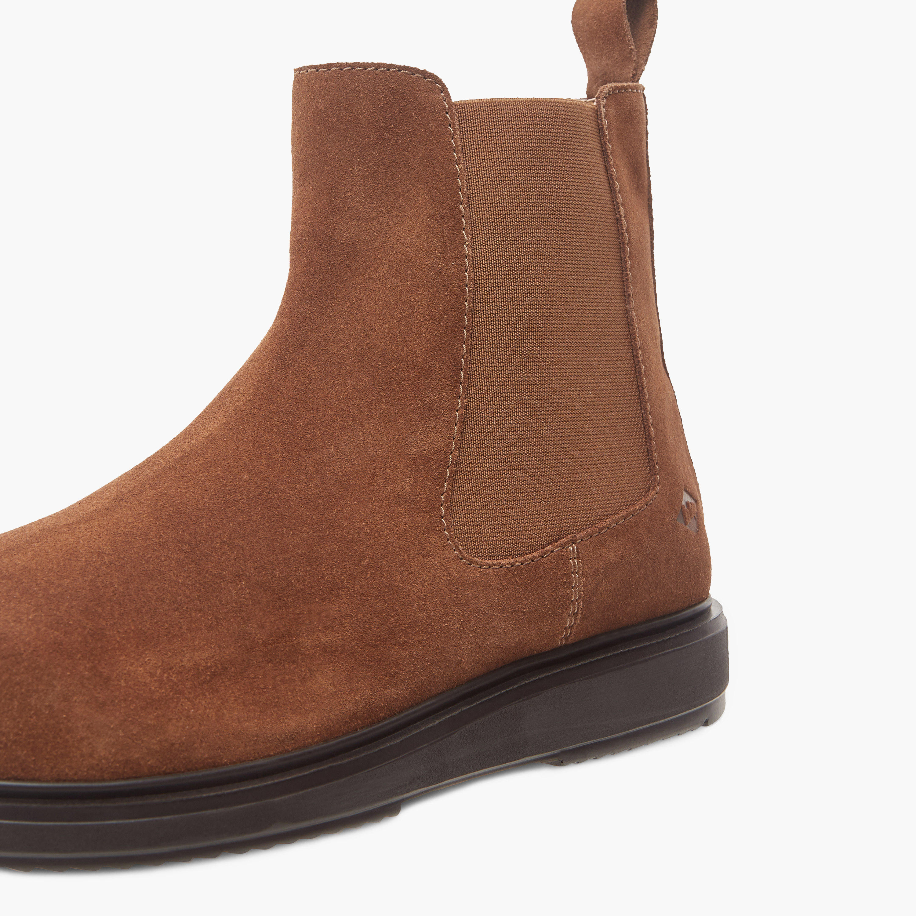 Lee Cooper Men's Solid Slip-On Chelsea Boots with Pull Tab-men-shoes-boots-image-4