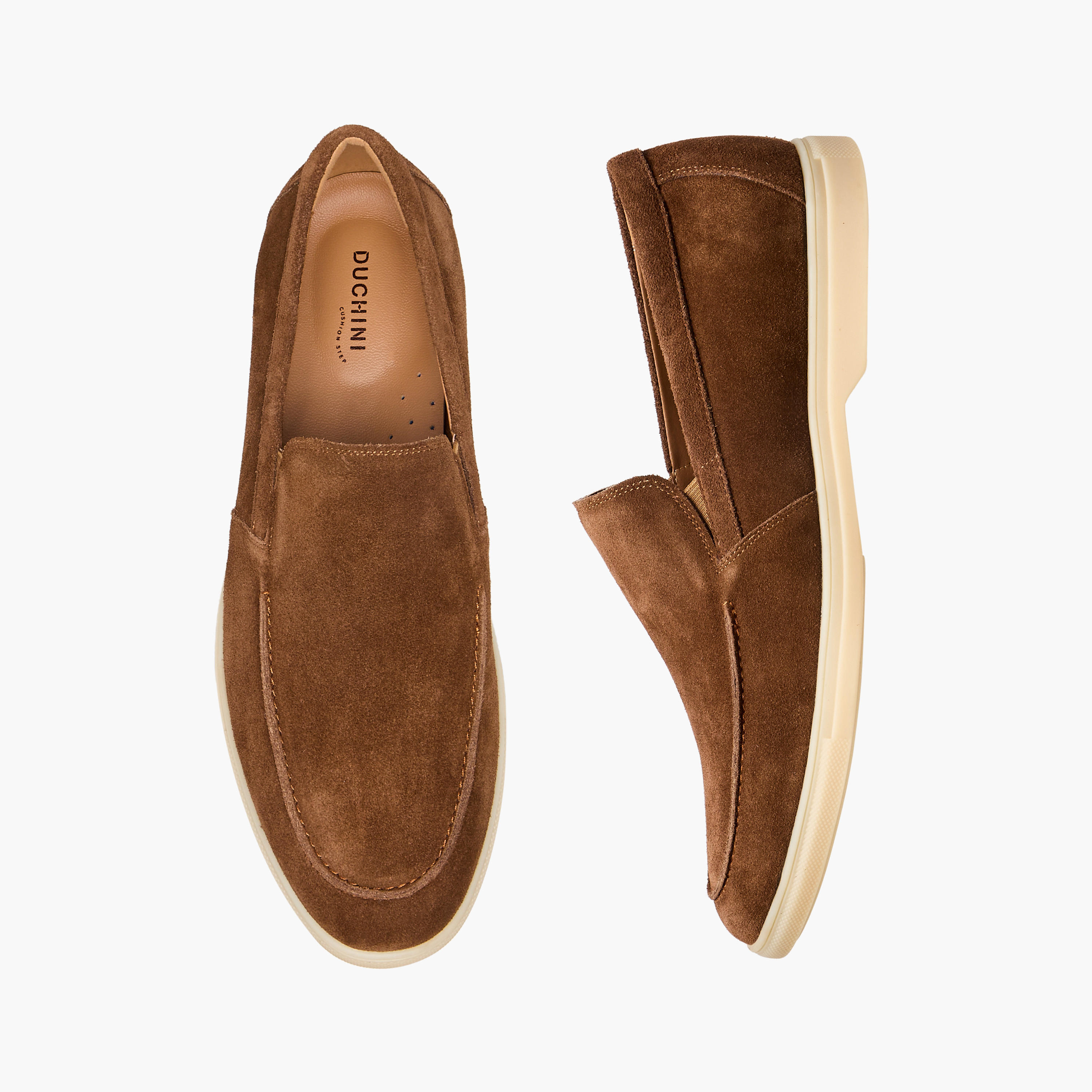 Duchini Men Genuine Leather Slip-On Loafers-men-shoes-loafersandmoccasins-image-1