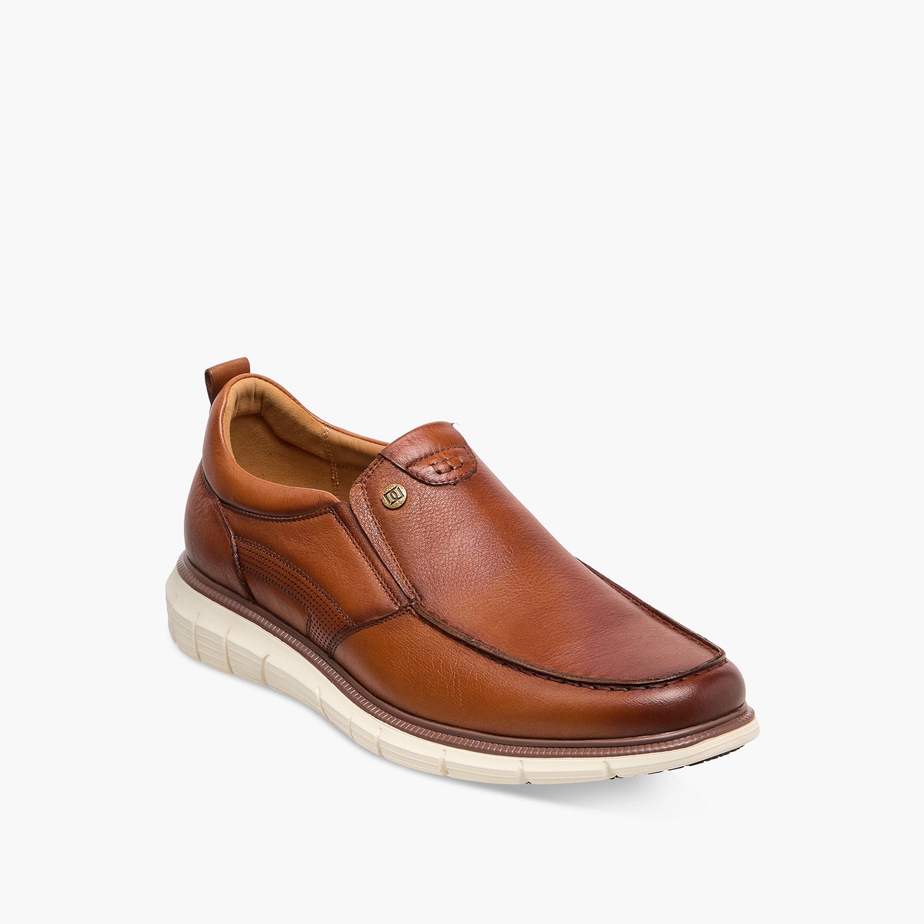 Duchini Men Genuine Leather Slip-On Loafers-men-shoes-loafersandmoccasins-image-2