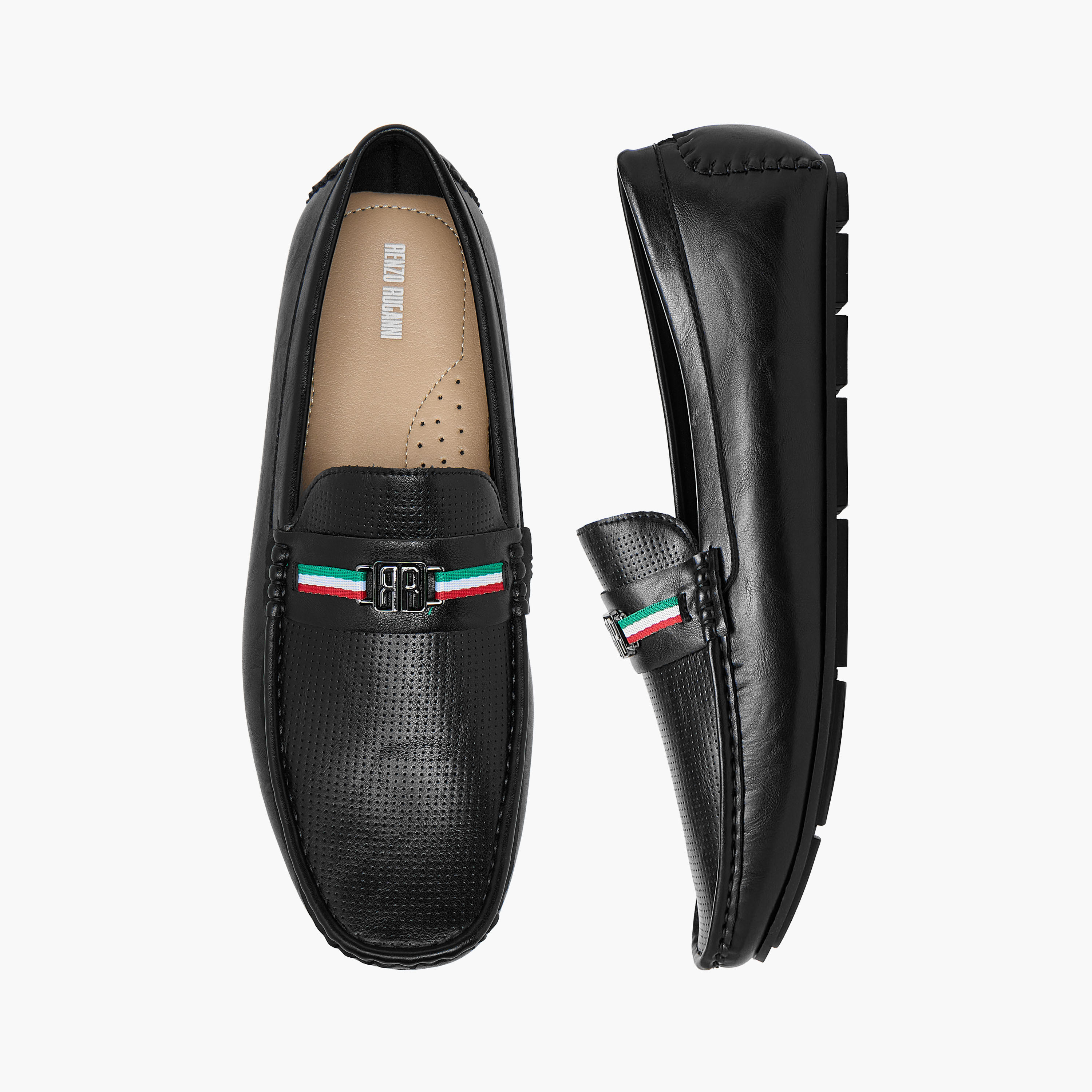 Renzo Ruganni Men Slip-On Loafers-men-shoes-loafersandmoccasins-image-1