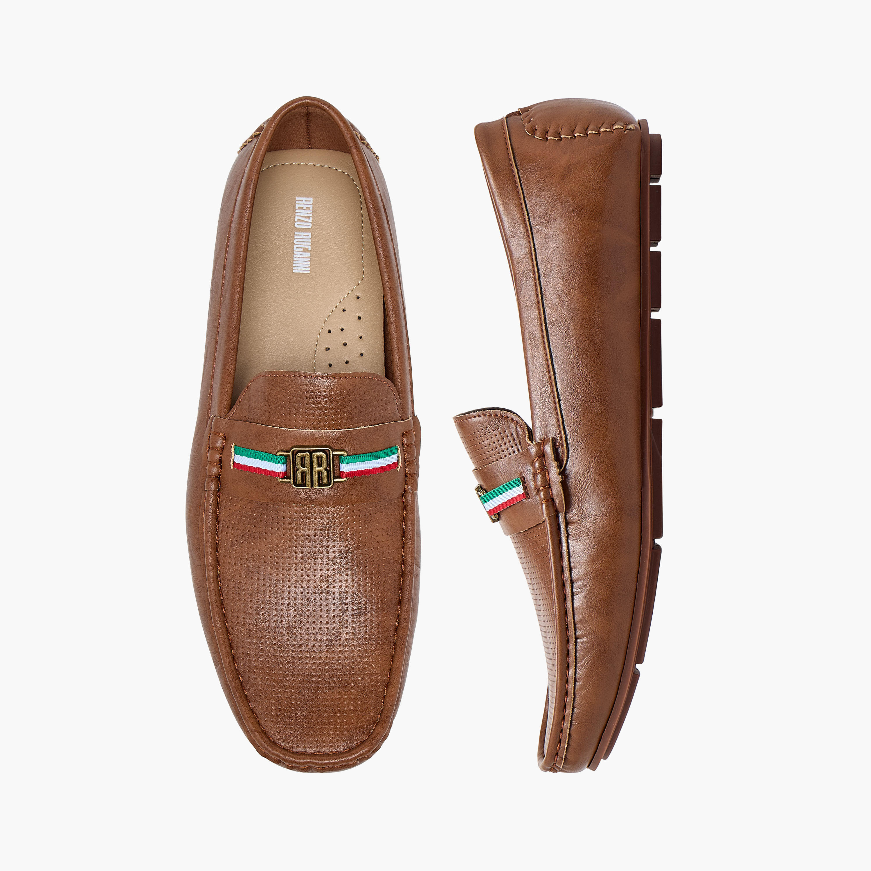 Renzo Ruganni Men Slip-On Loafers-men-shoes-loafersandmoccasins-image-1