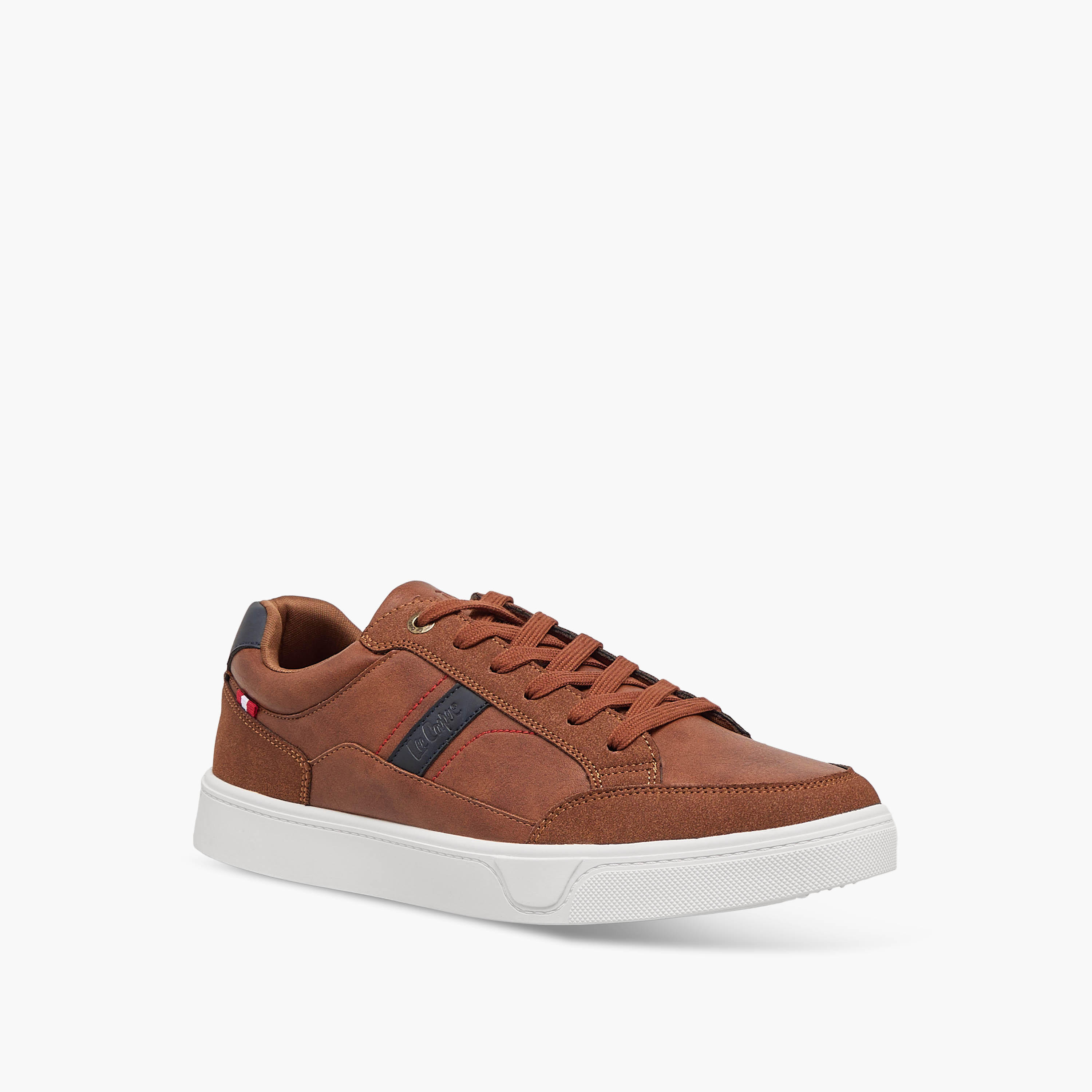 Lee Cooper Men Lace-Up Ankle Sneakers-men-shoes-sneakers-image-2