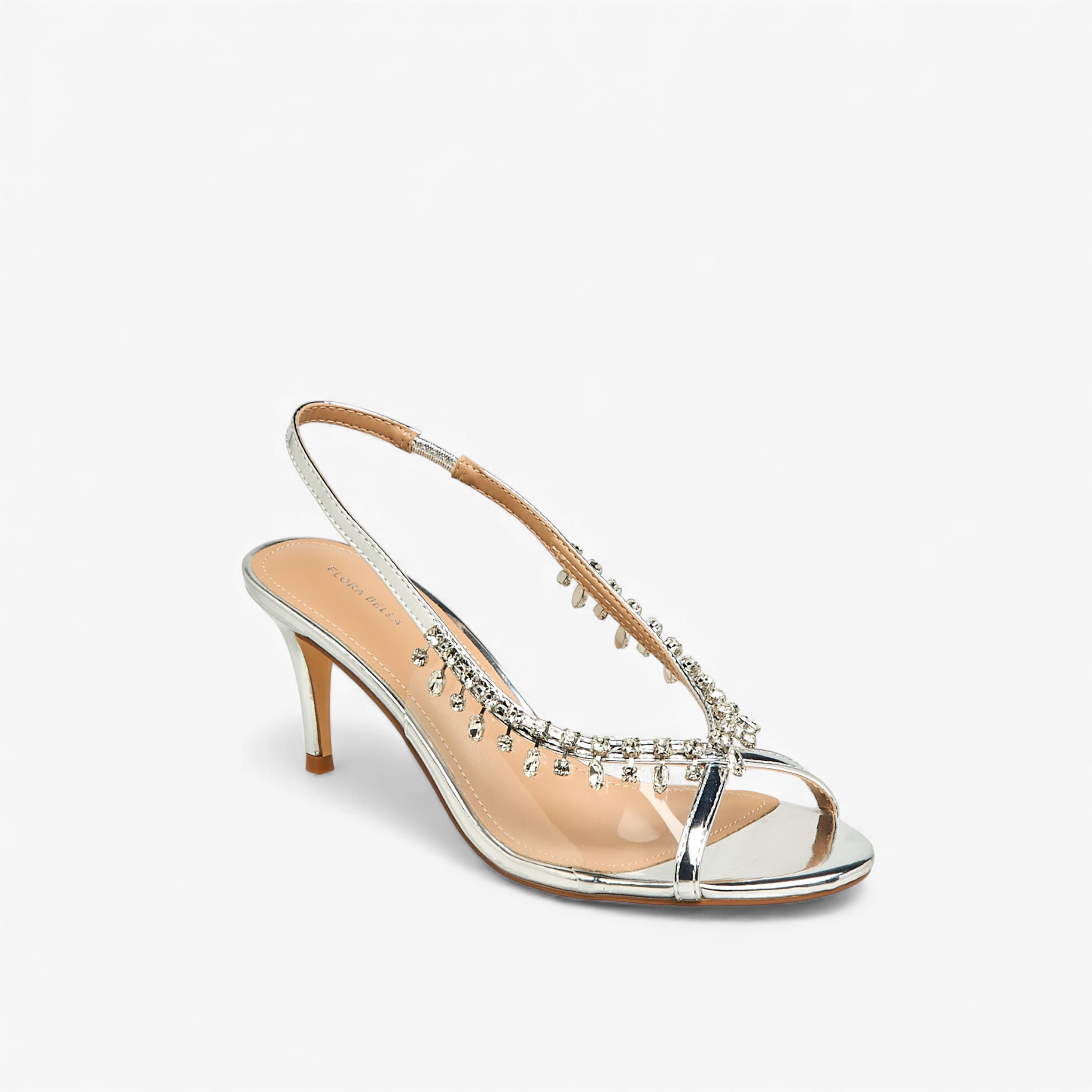 حذاء بحزام خلفي وكعب ستيليتو مزين للنساء من فلورا بيلا-women-shoes-heels-image-2