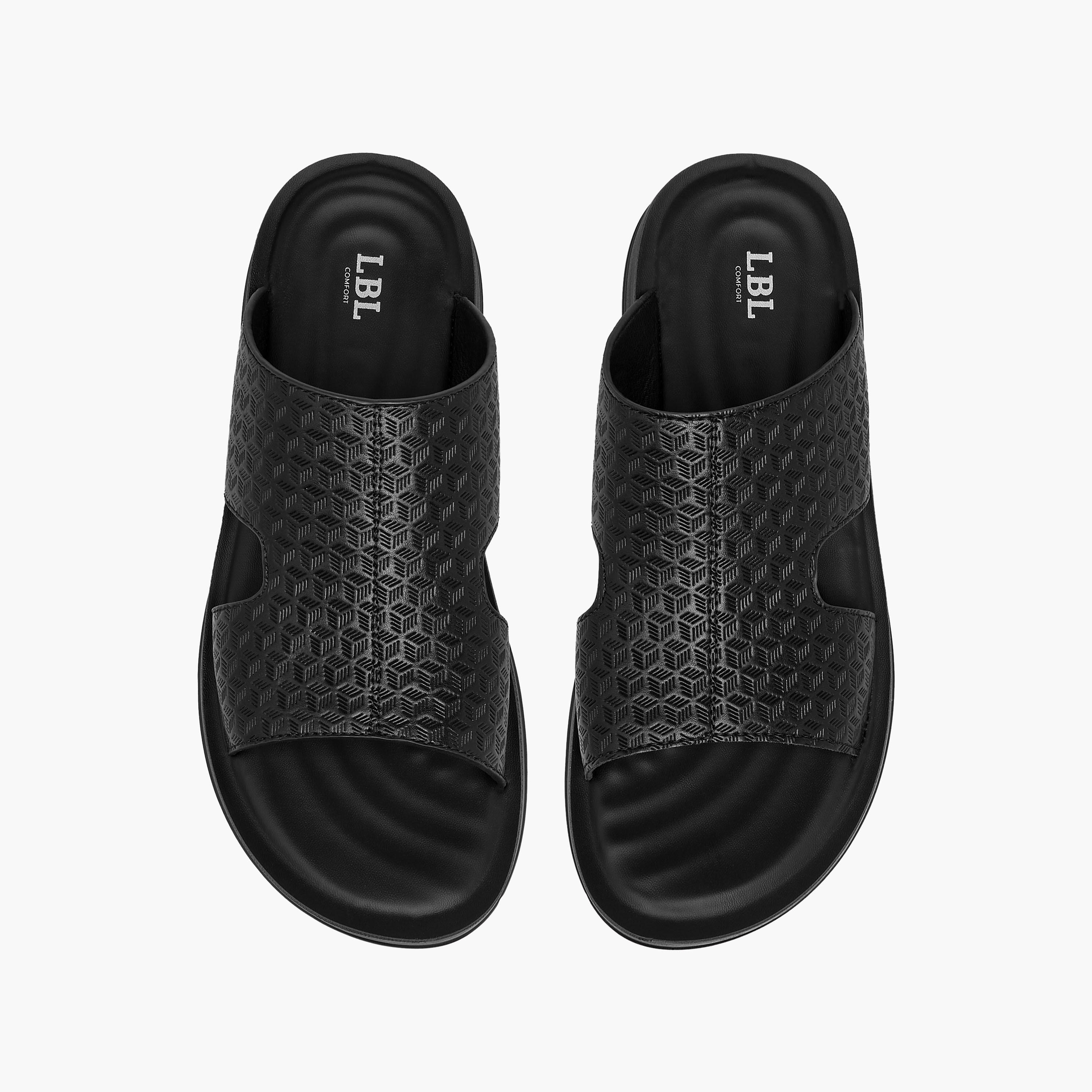 LBL by Shoexpress Men Textured Arabic Sandals-men-shoes-sandals-image-1