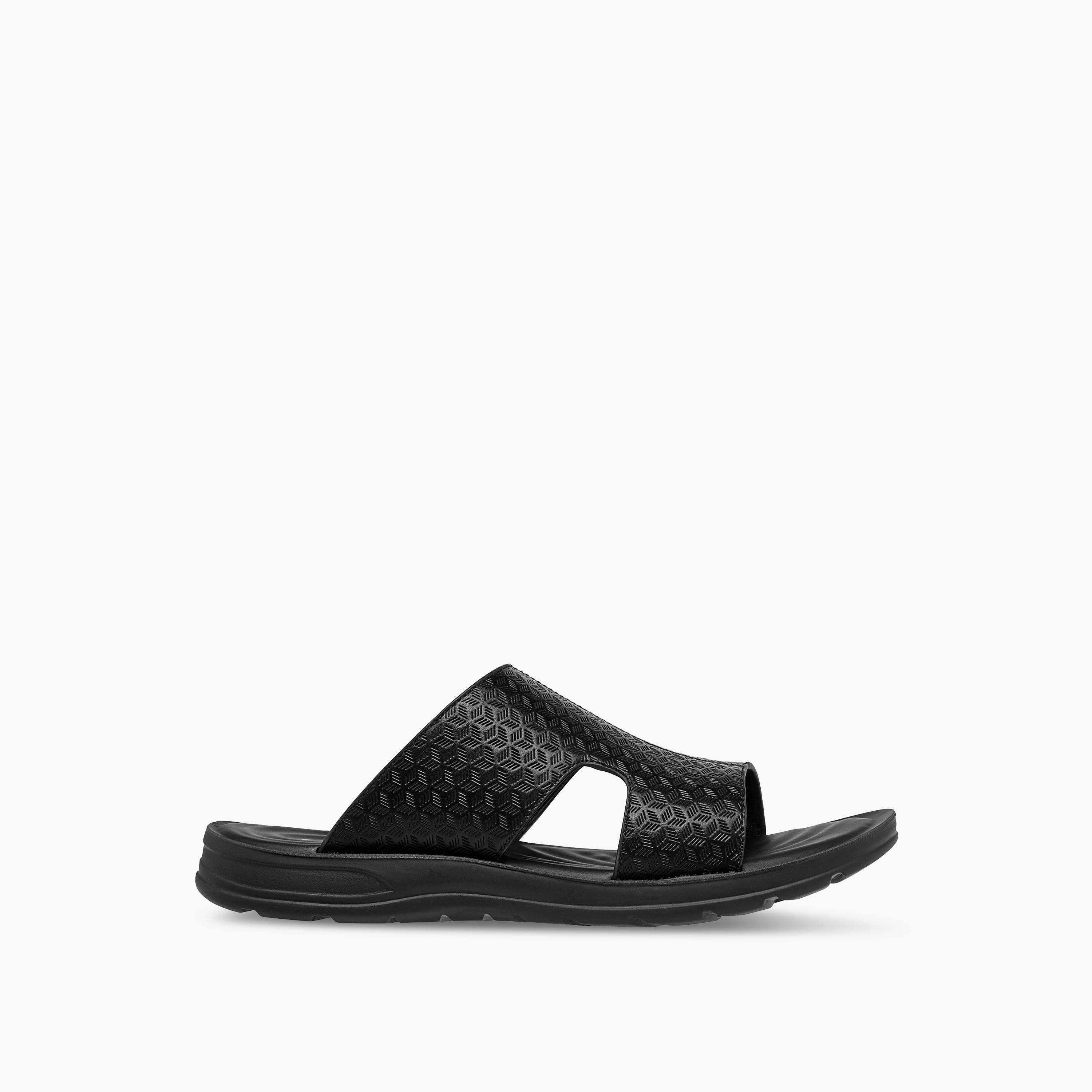 LBL by Shoexpress Men Textured Arabic Sandals-men-shoes-sandals-image-3
