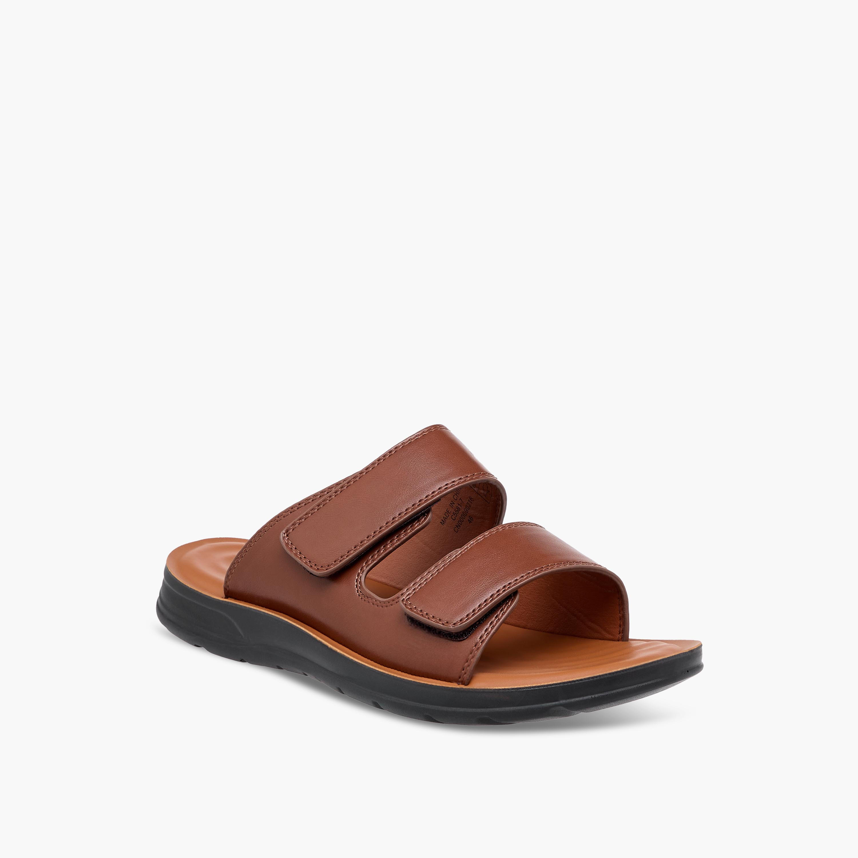 LBL by Shoexpress Men Hook & Loop Arabic Sandals-men-shoes-sandals-image-2