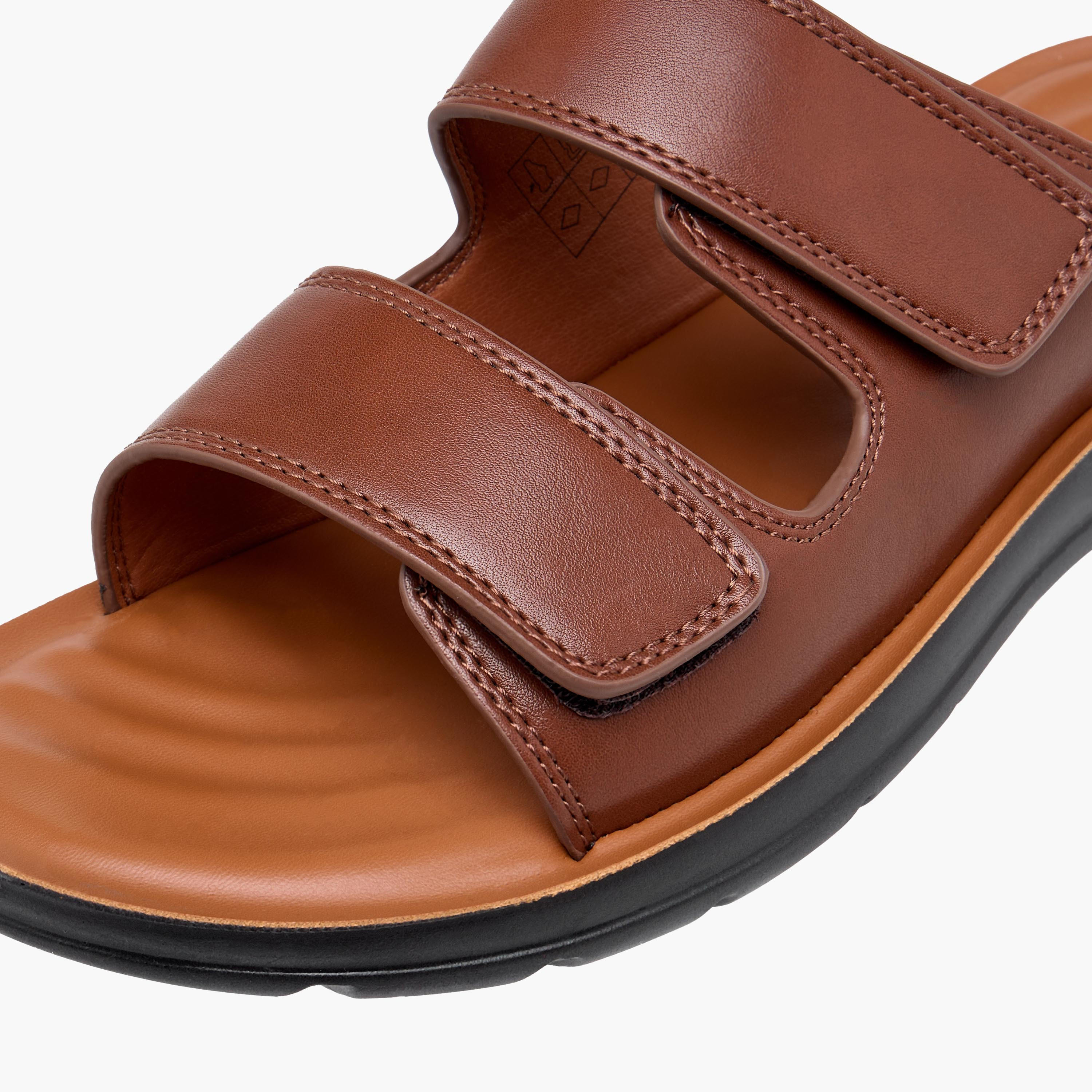LBL by Shoexpress Men Hook & Loop Arabic Sandals-men-shoes-sandals-image-4