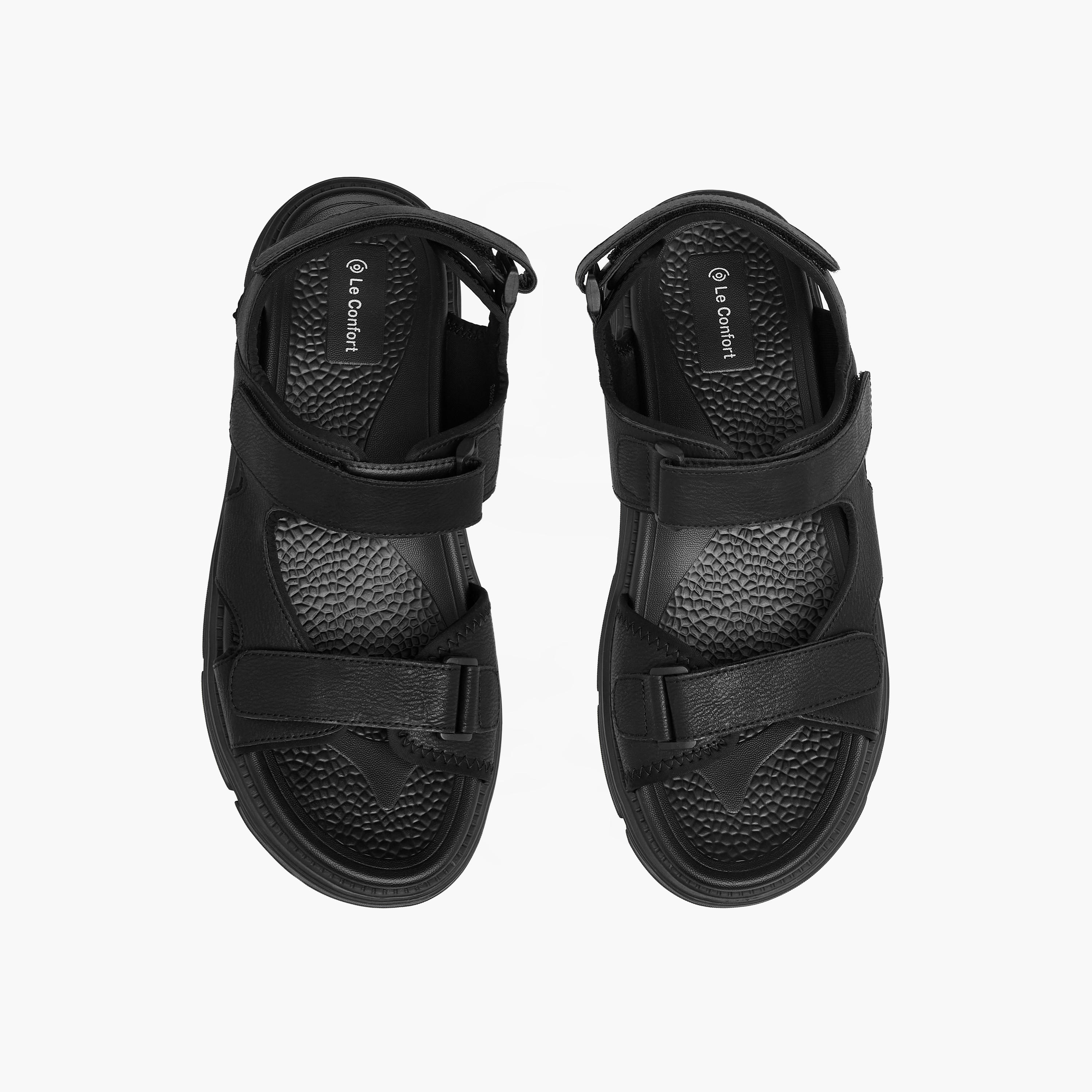 Le Confort Men Hook & Loop Sandals-men-shoes-sandals-image-1