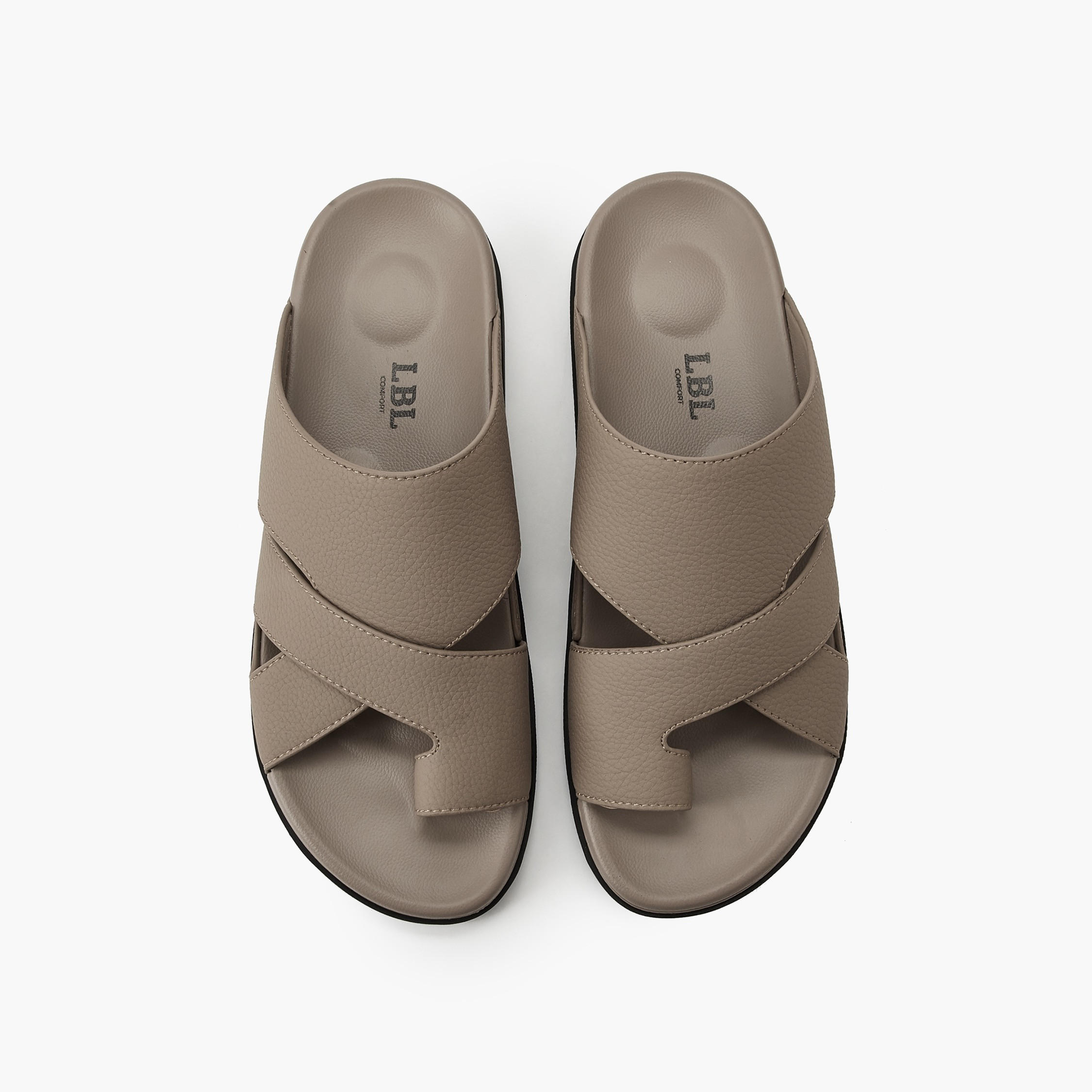 صندل مريح سهل الارتداء للرجال من أل بي أل من شو إكسبريس-men-shoes-sandals-image-1