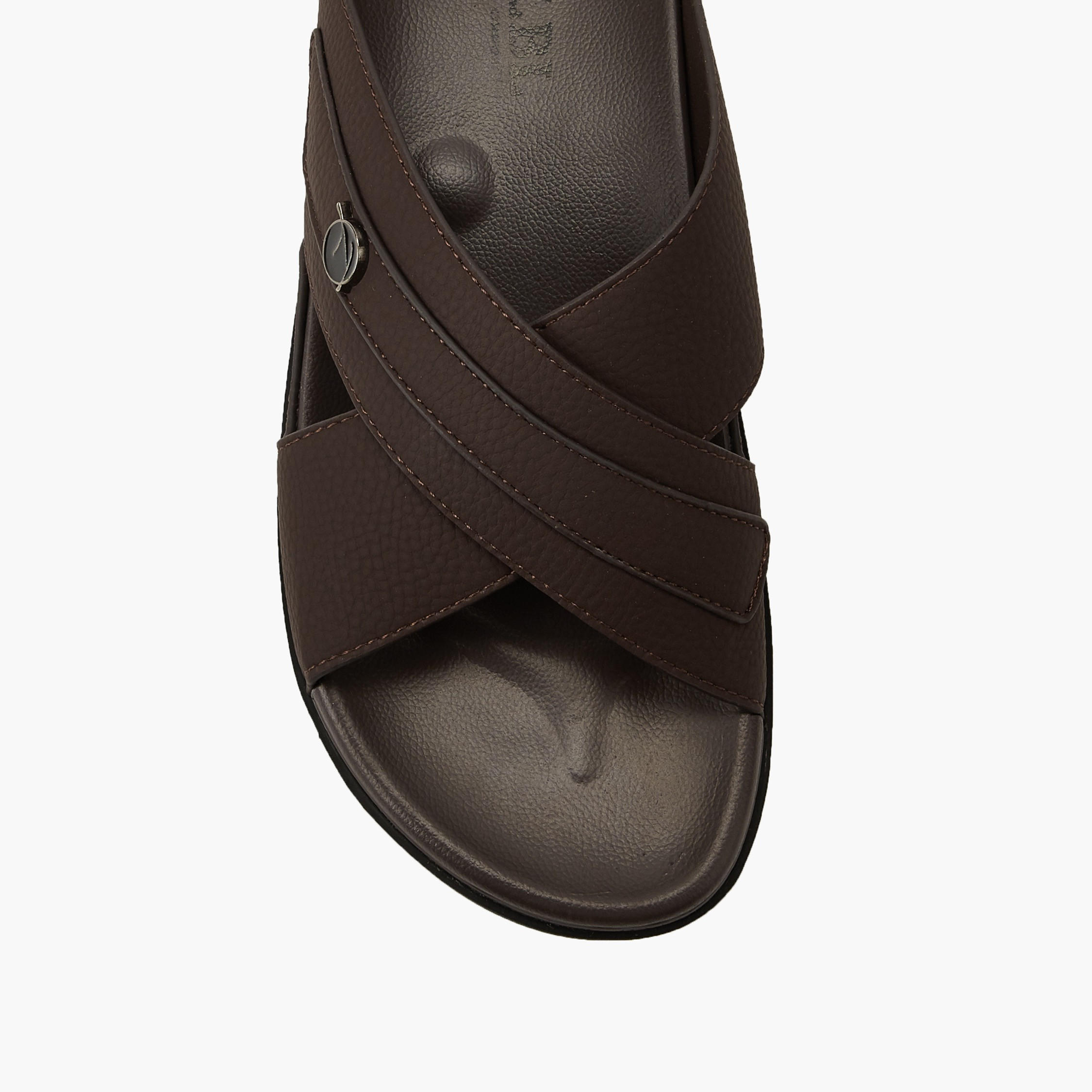 LBL by Shoexpress Men Slip-On Cross Strap Sandals-men-shoes-sandals-image-4