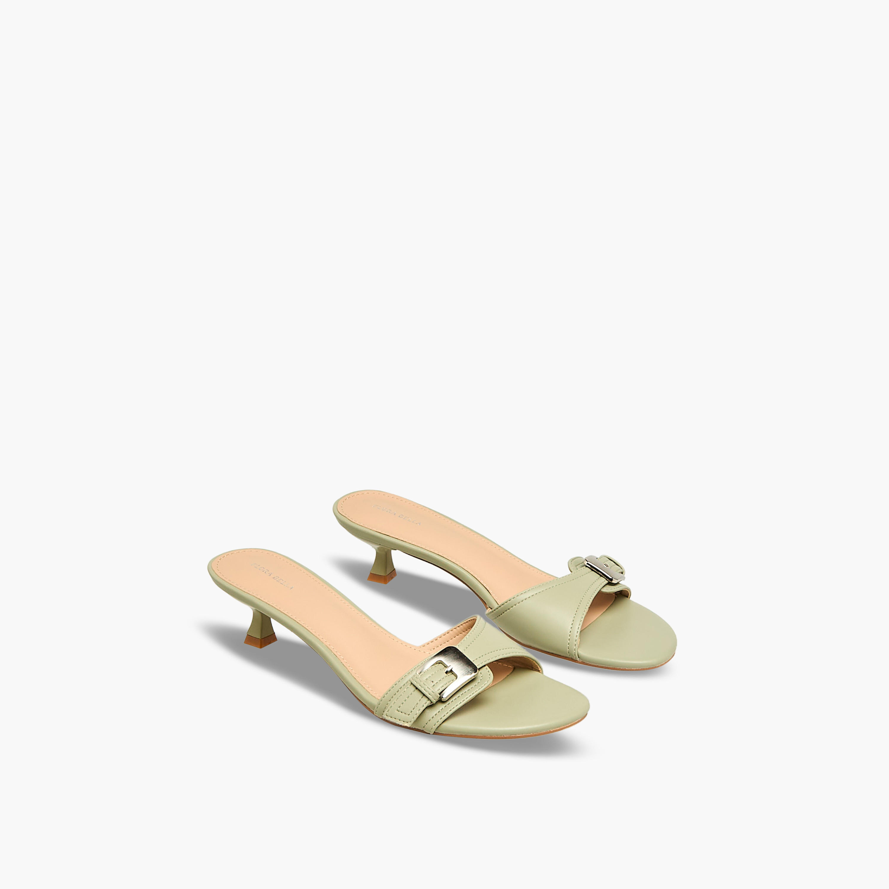 Flora Bella Women Buckle Accent Kitten Heel Sandals-women-shoes-sandals-heeled-image-1