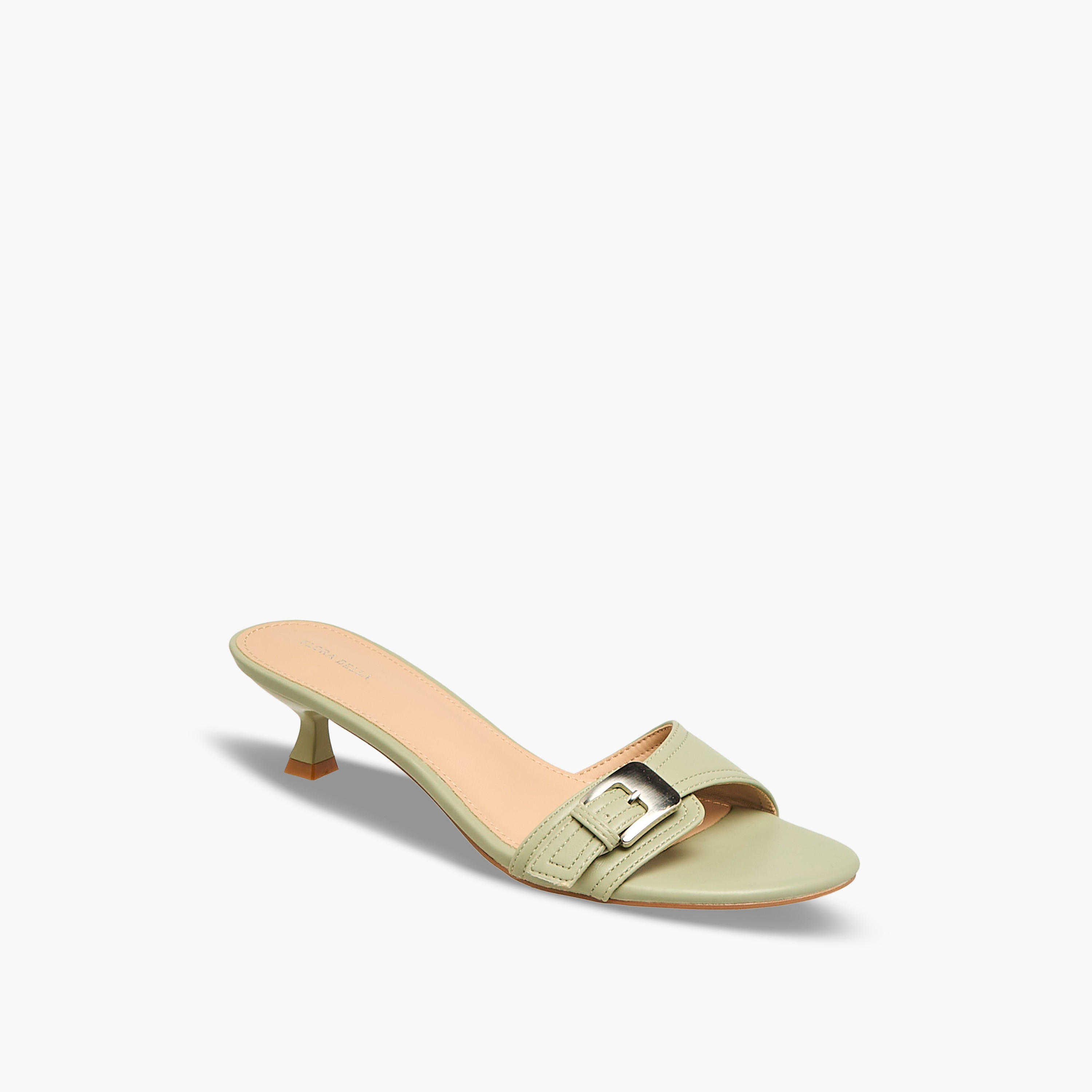 Flora Bella Women Buckle Accent Kitten Heel Sandals-women-shoes-sandals-heeled-image-2