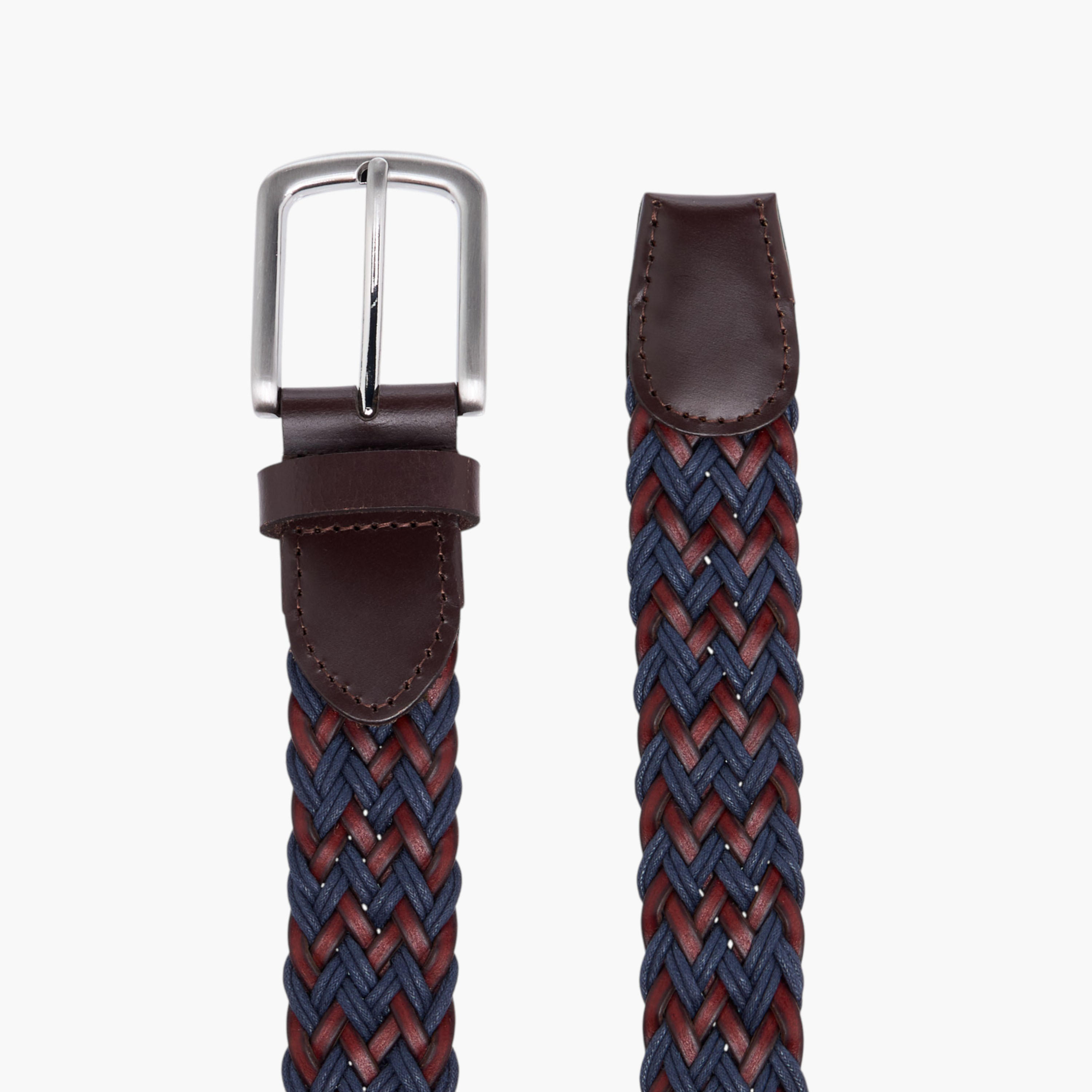 Lee Cooper Braided Belt with Pin Buckle Closure-men-beltsandwallets-belts-image-3