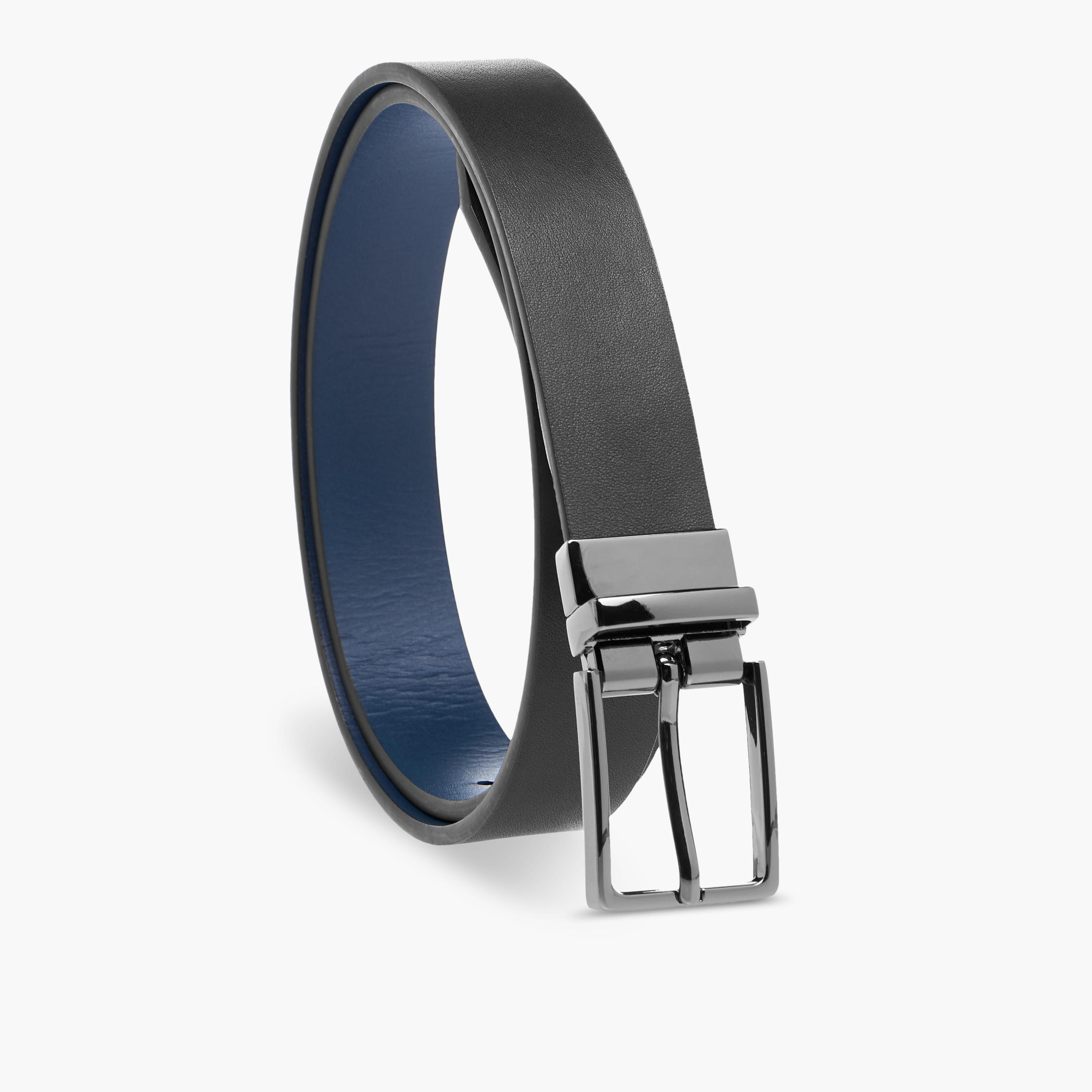 Duchini Solid Leather Belt with Pin Buckle Closure-men-beltsandwallets-belts-image-1