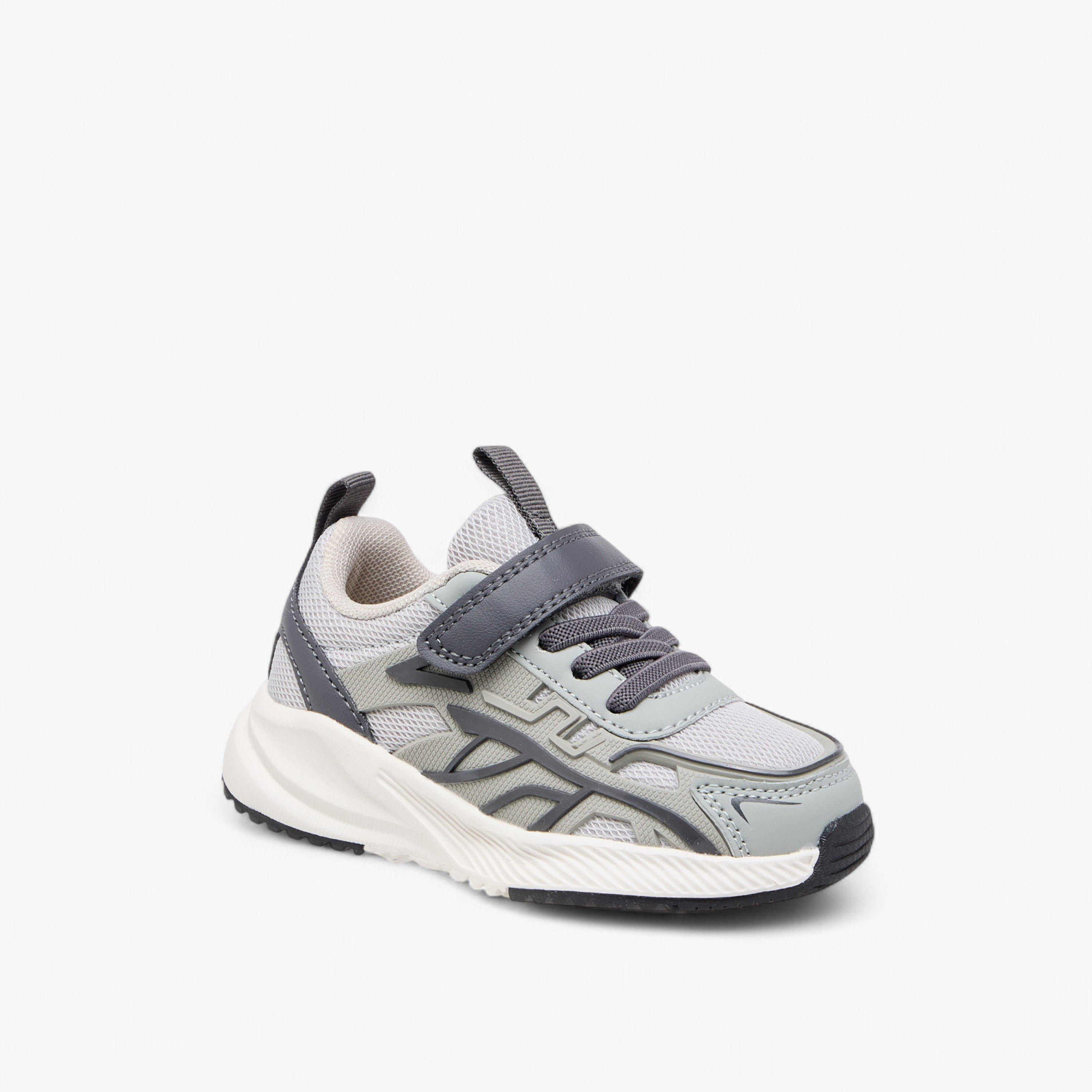 حذاء سنيكرز بألواح وشريط إغلاق من جونيورز-boys-shoes-sneakers-image-2