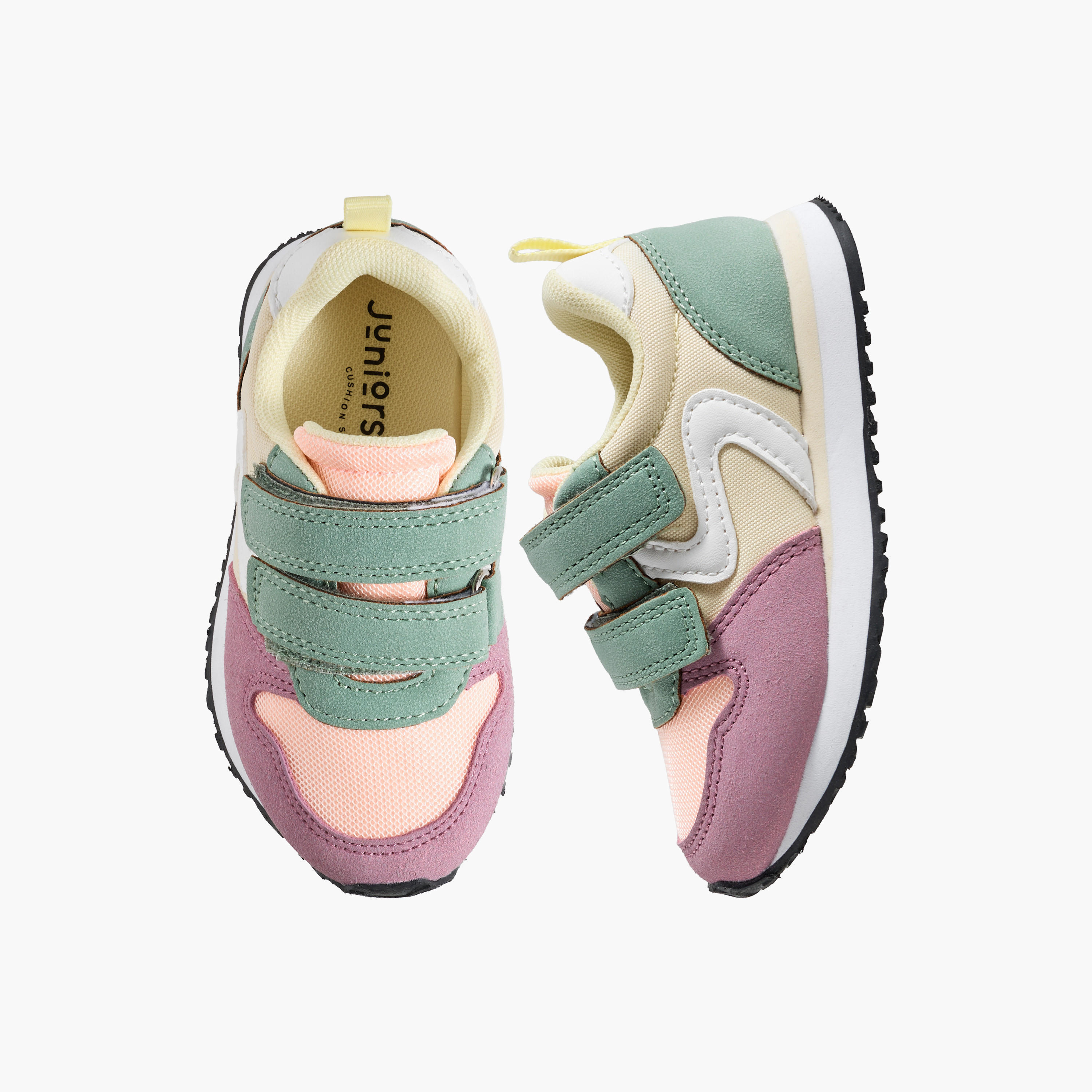 Juniors Girls Hook & Loop Sneakers-girls-shoes-sneakers-image-1
