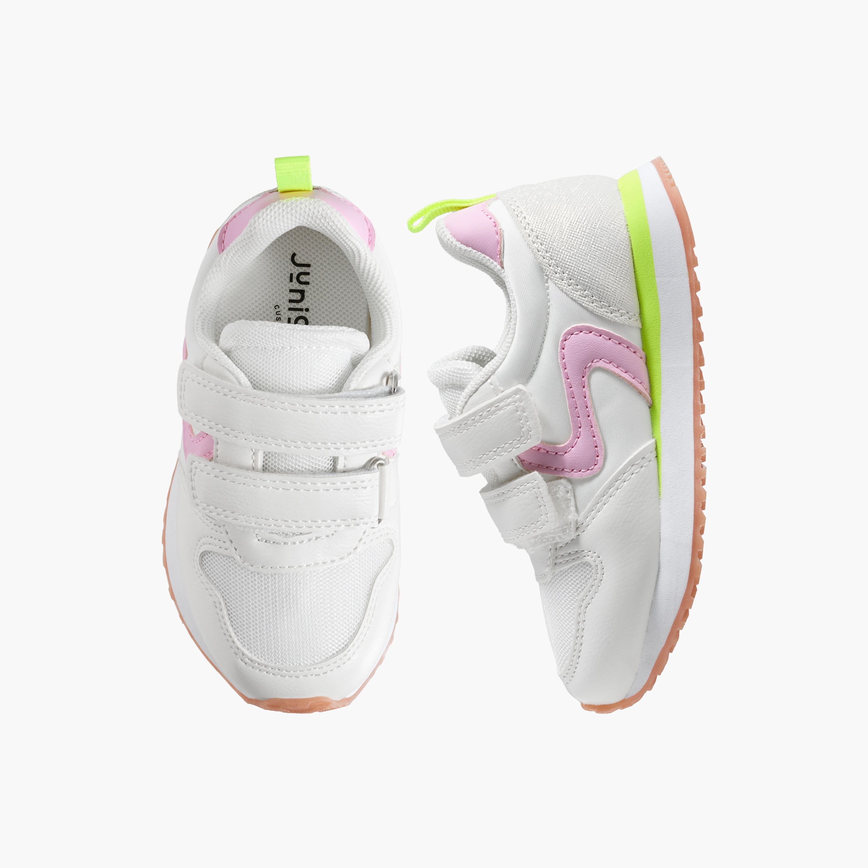Juniors Girls Hook & Loop Sneakers-girls-shoes-sneakers-image-1