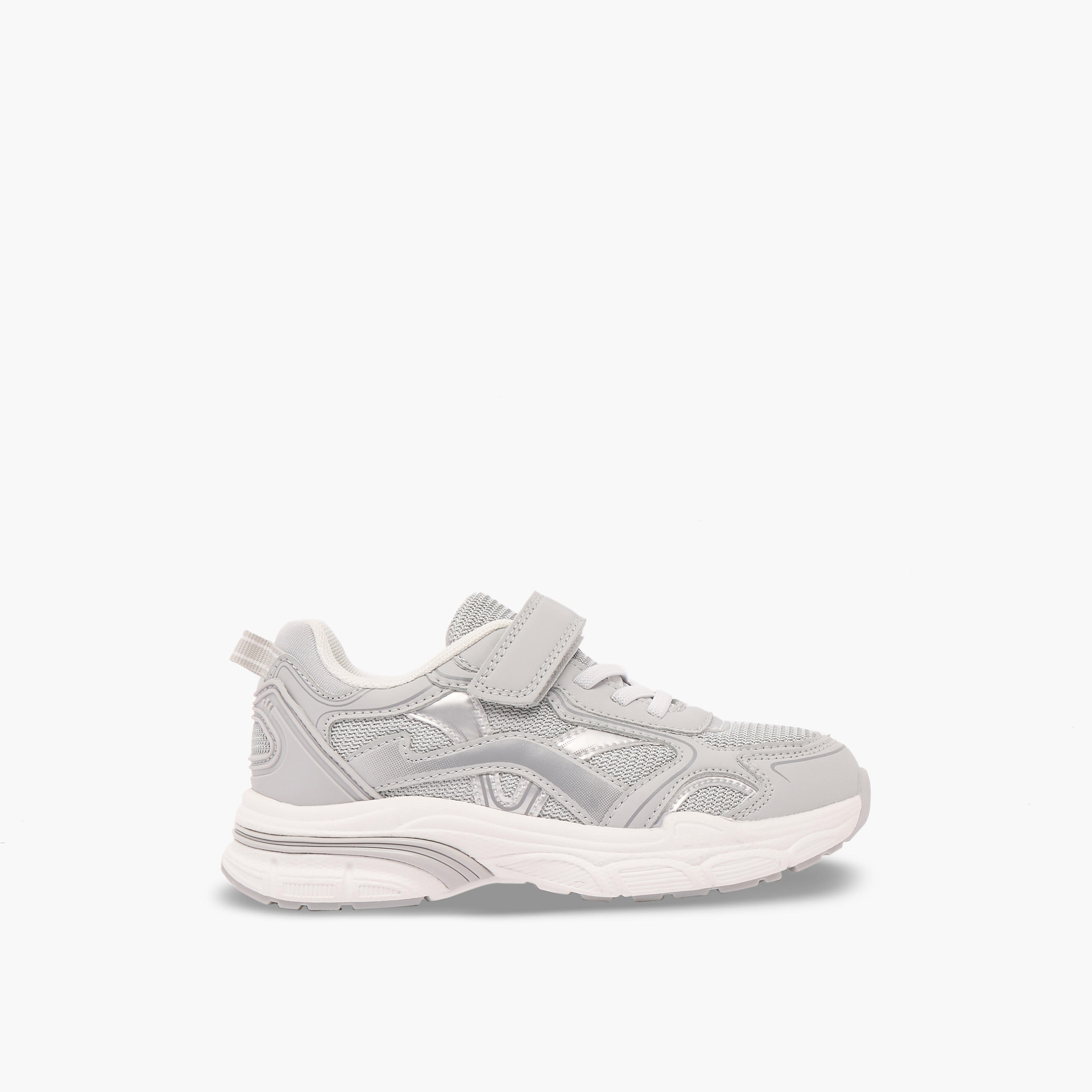 حذاء سنيكرز للبنات بشريط إغلاق لاصق من ليتل ميسي-girls-shoes-sneakers-image-3