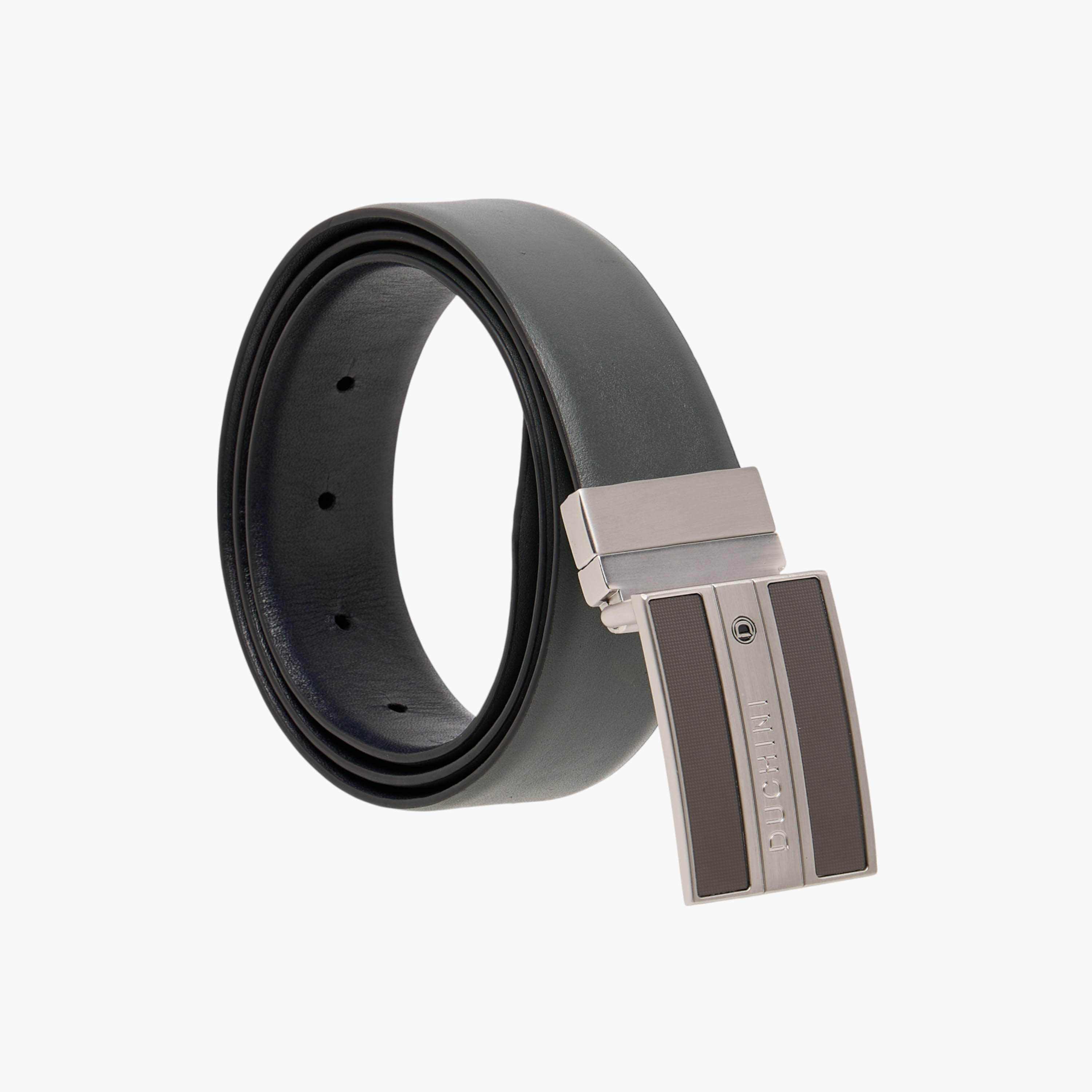 Duchini Solid Belt with Auto Lock Buckle Closure-men-beltsandwallets-belts-image-1
