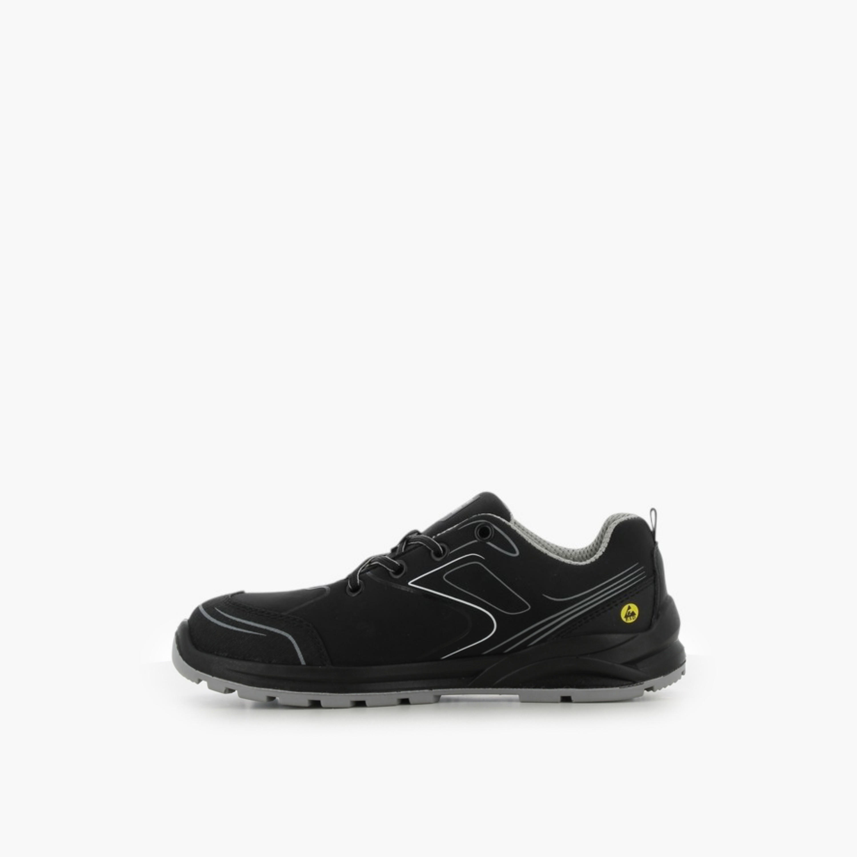حذاء سنيكرز جلد برباط إغلاق للرجال من أس جيه-men-shoes-sneakers-image-4