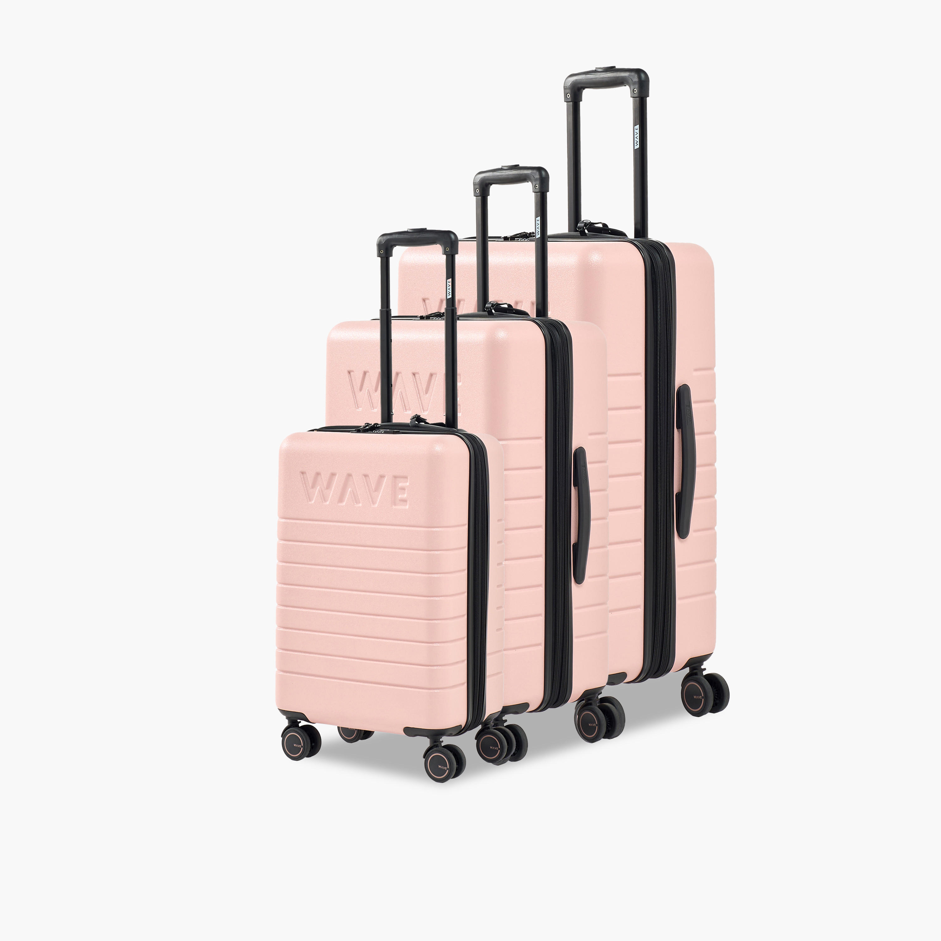 شنطة سفر ترولي صلبة بارزة الملمس بمقبض سحب من ويف-travel-luggagesandbags-luggage-image-1