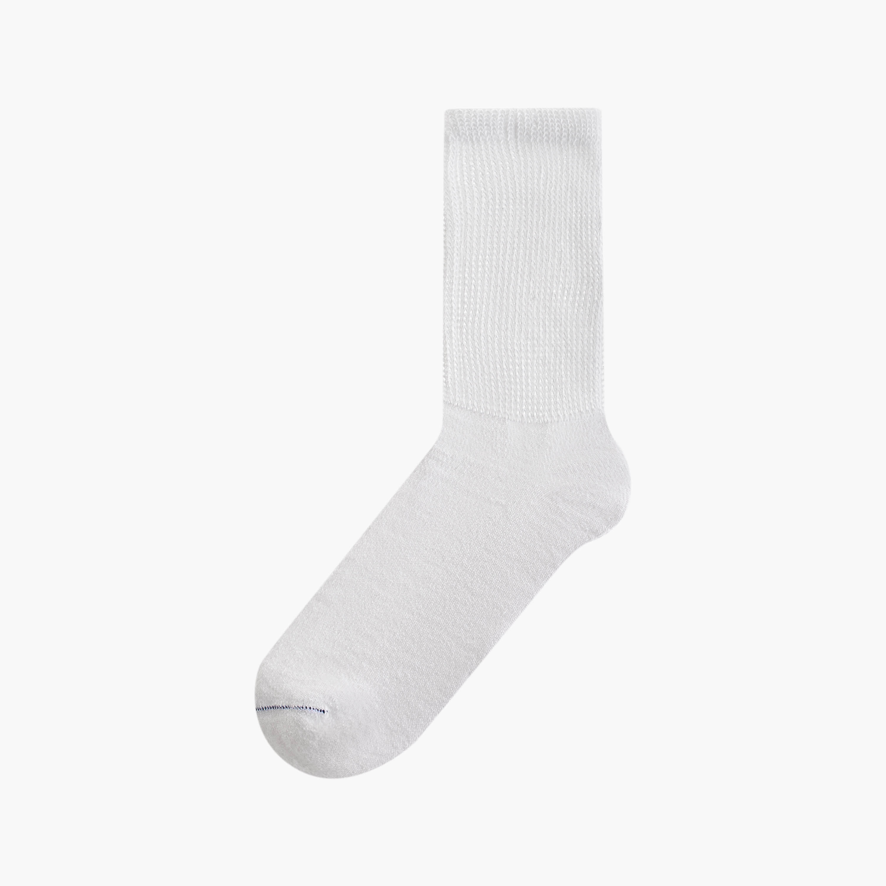 Le Confort Textured Non Terry Crew Length Socks - Set of 3-women-socksandstockings-image-2
