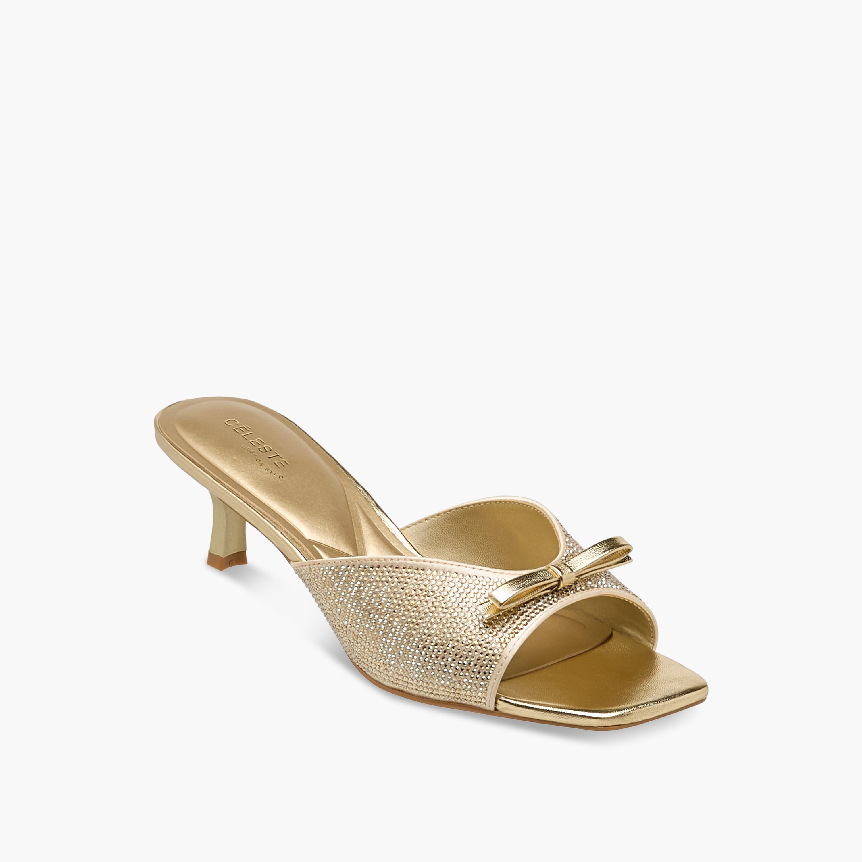 Celeste Women Embellished Kitten Heel Sandals-women-shoes-sandals-heeled-image-2