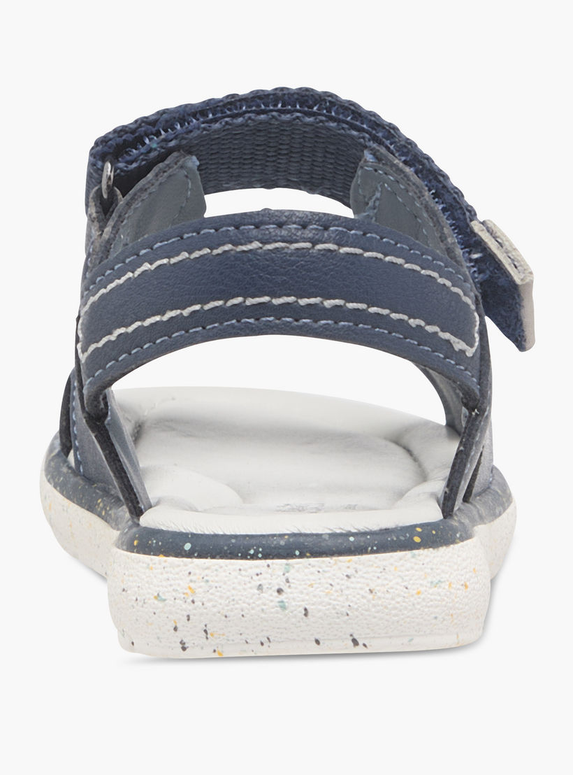 صندل بارز الملمس بشريط لاصق للإغلاق من جونيورز-boys-shoes-sandals-image-1