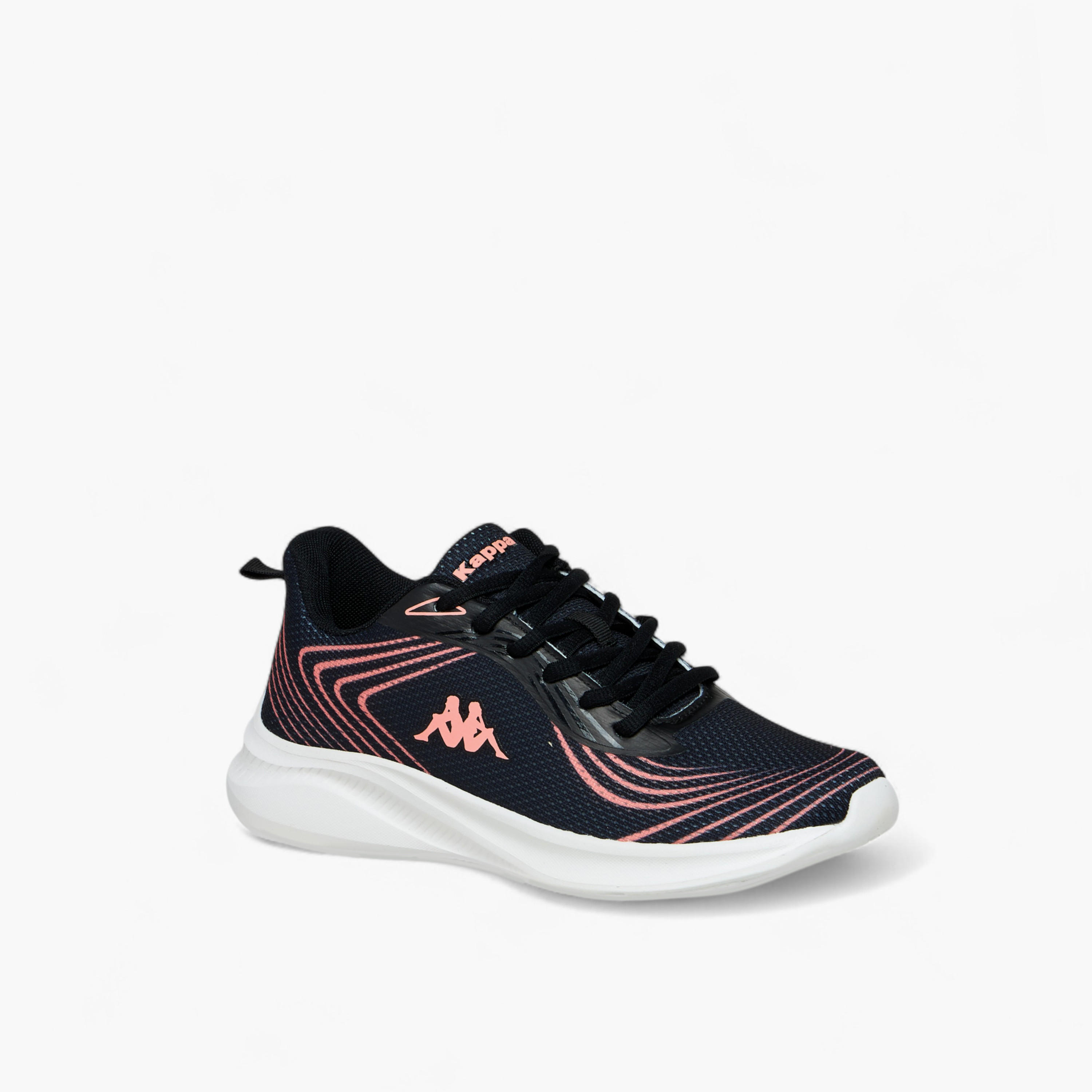 Kappa Women's Logo Print Lace-Up Sports Shoes-women-shoes-sneakers-image-2